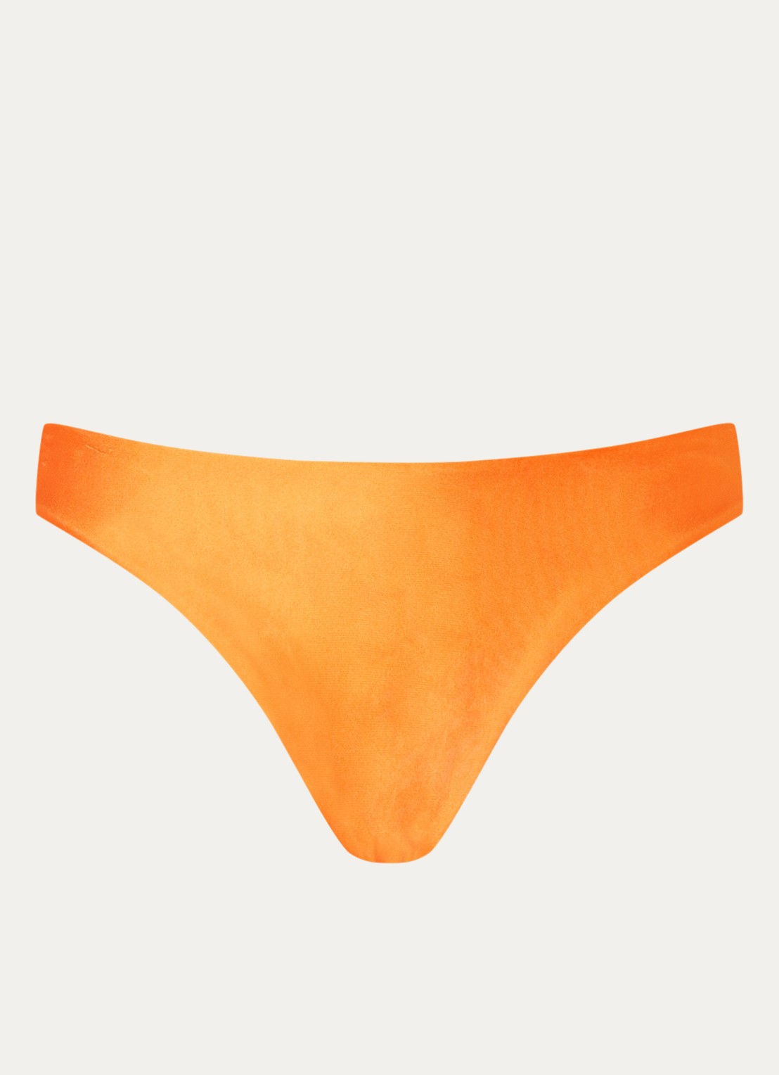 MAAJI Sublimity reversible bikinislip met bloemenprint - voorkant oranje