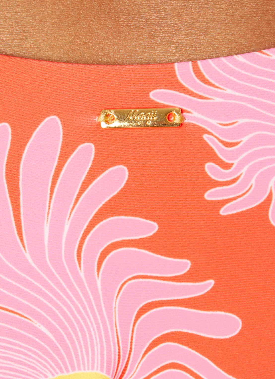 MAAJI Water Blossom bikinislip met print - detail 5 rood