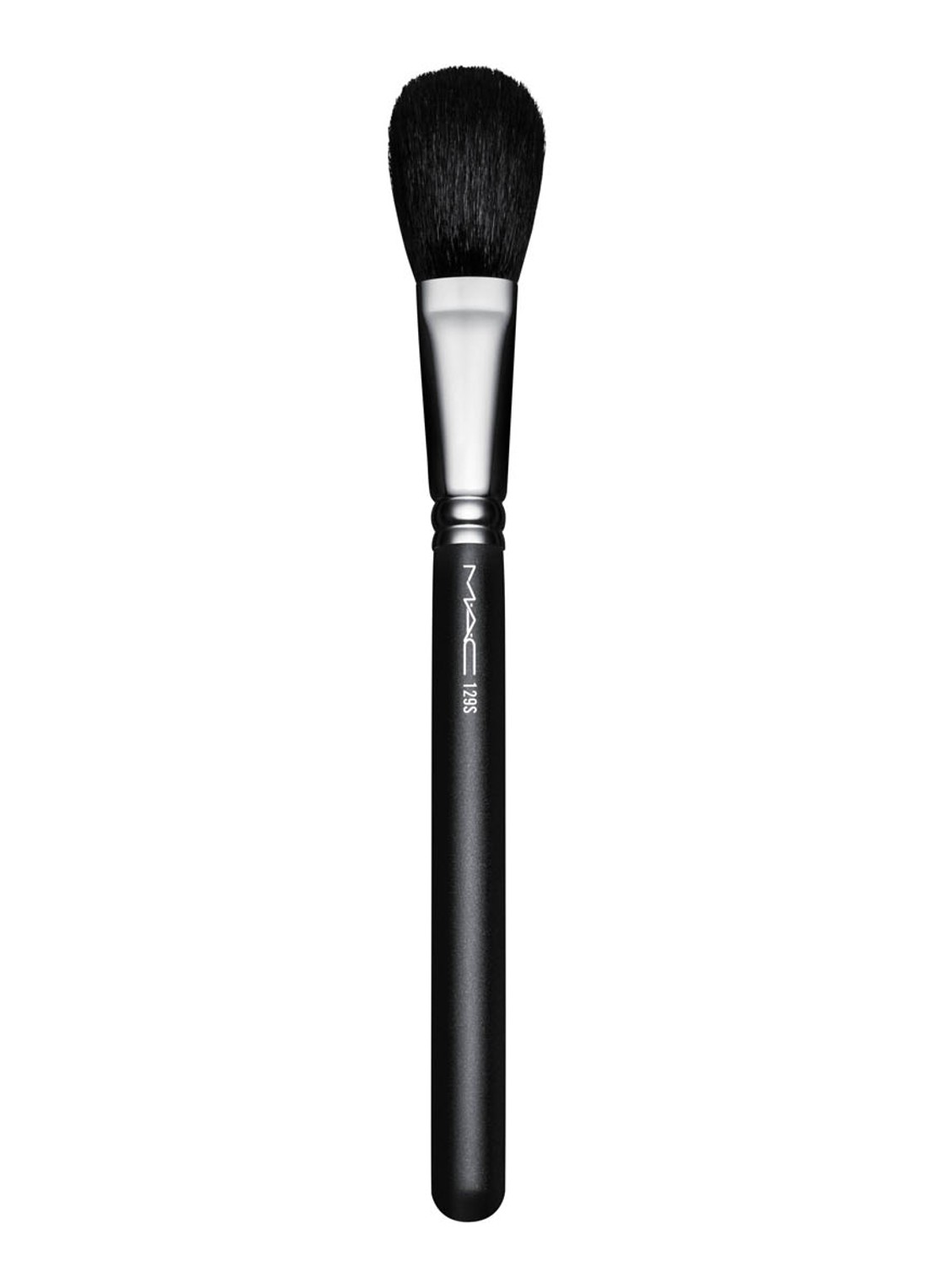 M·A·C 129 Synthetic Powder/Blush Brush - kwast - voorkant 2 zwart