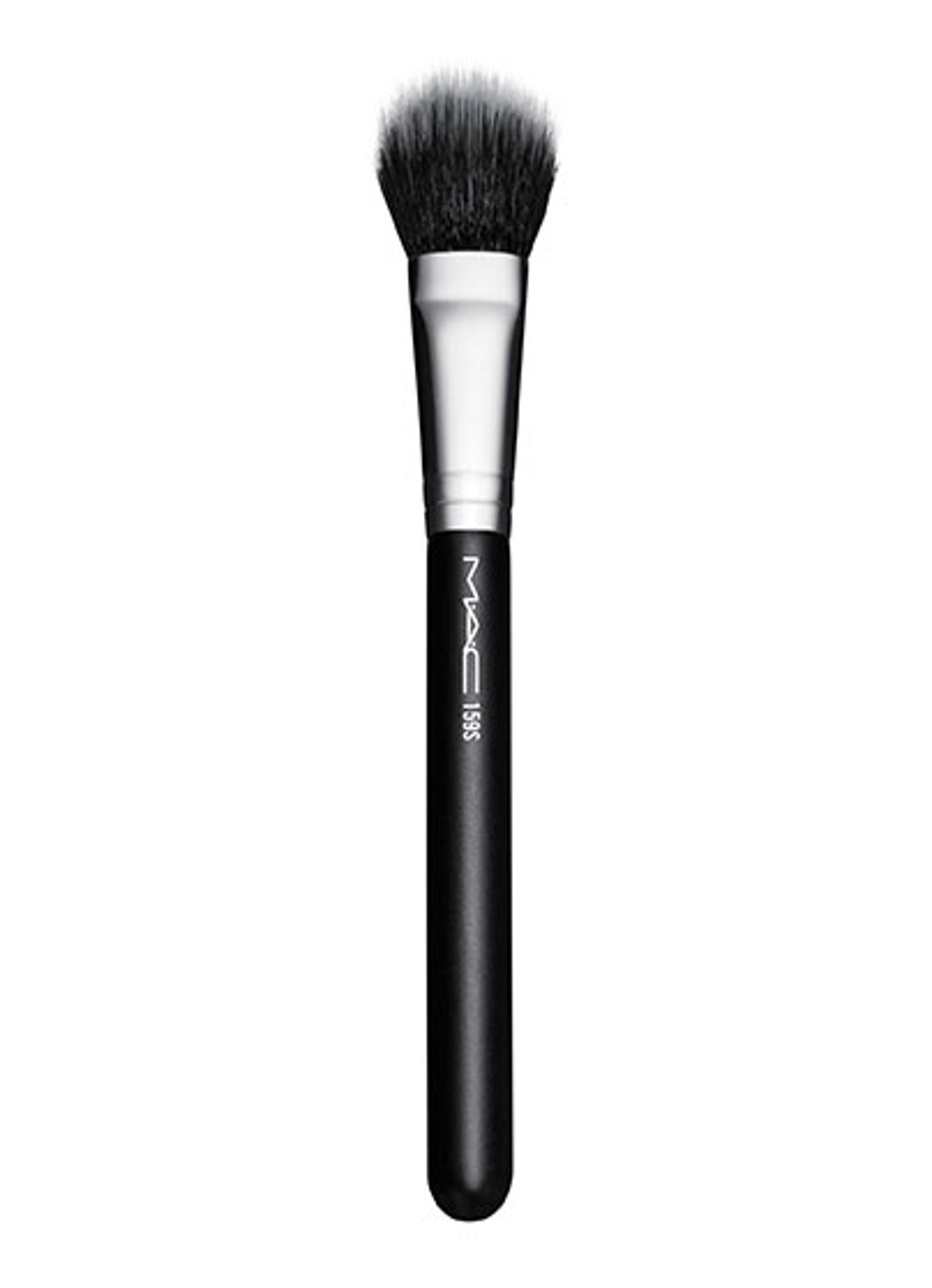 M·A·C 159 Synthetic Duo Fibre Blush Brush - kwast - voorkant 2 zwart