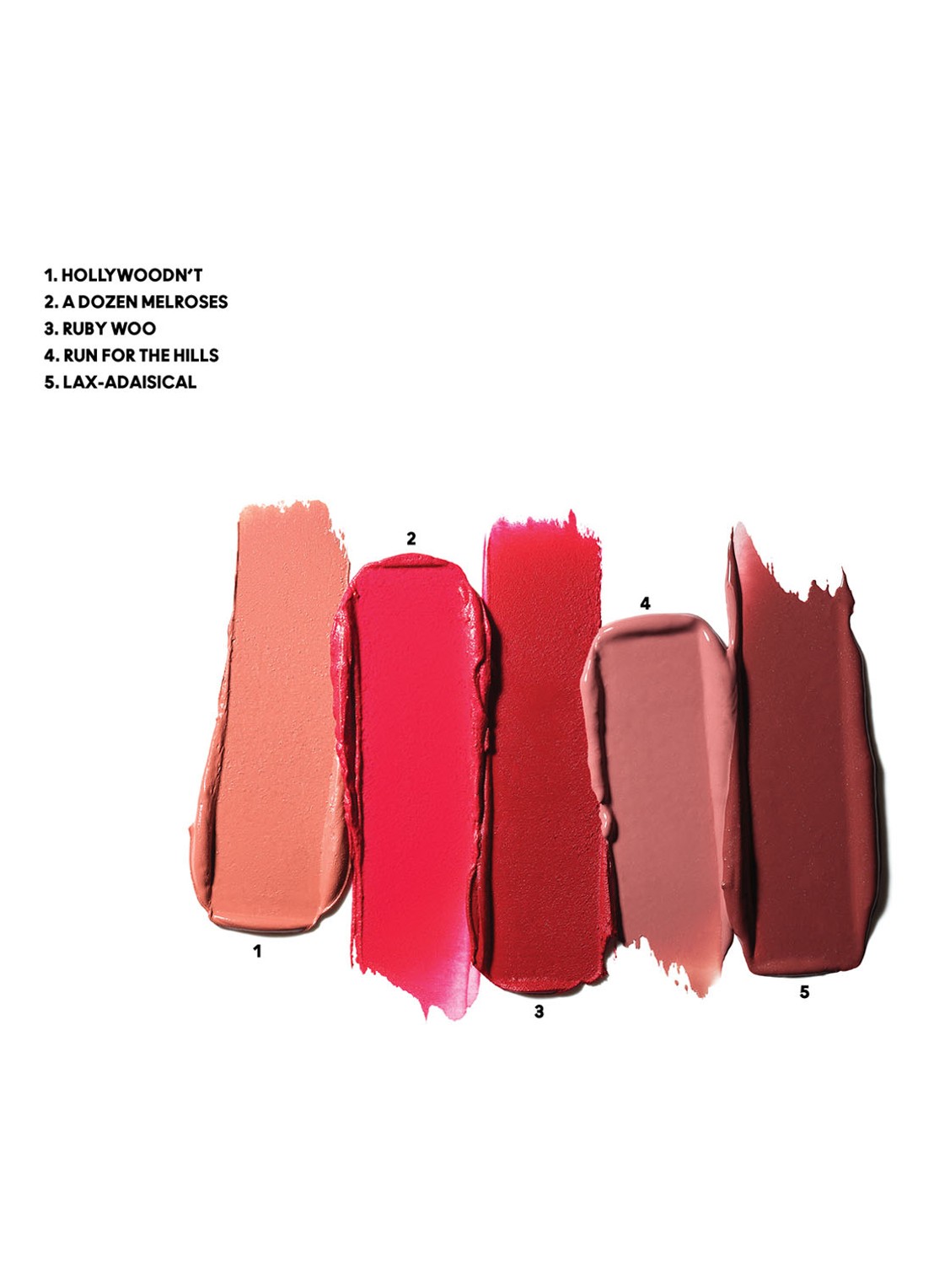M·A·C A Hint of Hollywood Mini Lipstick Kit - Limited Edition mini lipstick set - voorkant 4 undefined