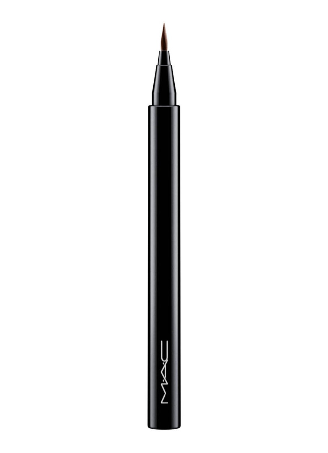 M·A·C Brushstroke Liner - vloeibare eyeliner - voorkant brushbrown