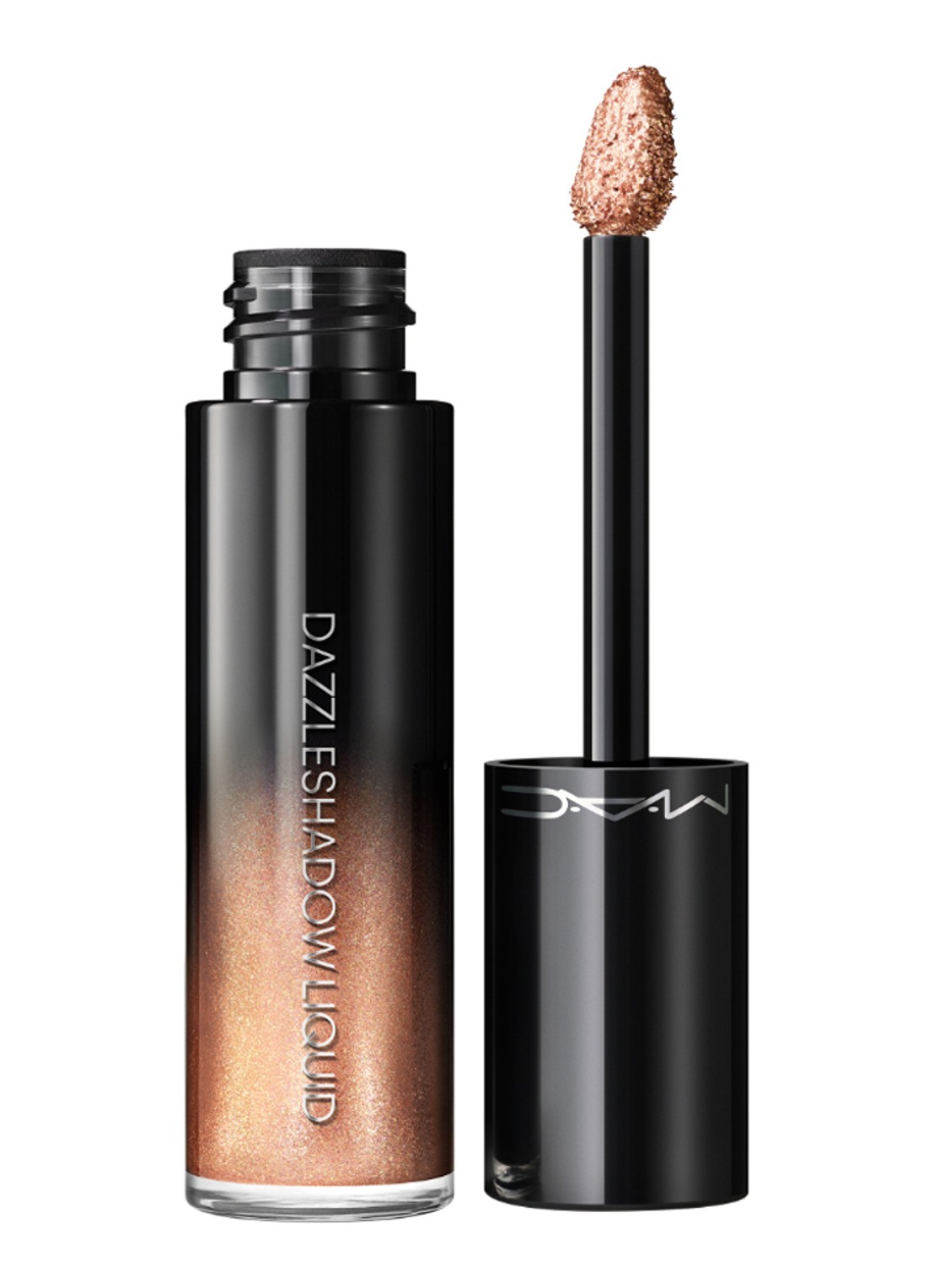 M·A·C Dazzleshadow Liquid Eye Shadow - vloeibare oogschaduw - voorkant beam time