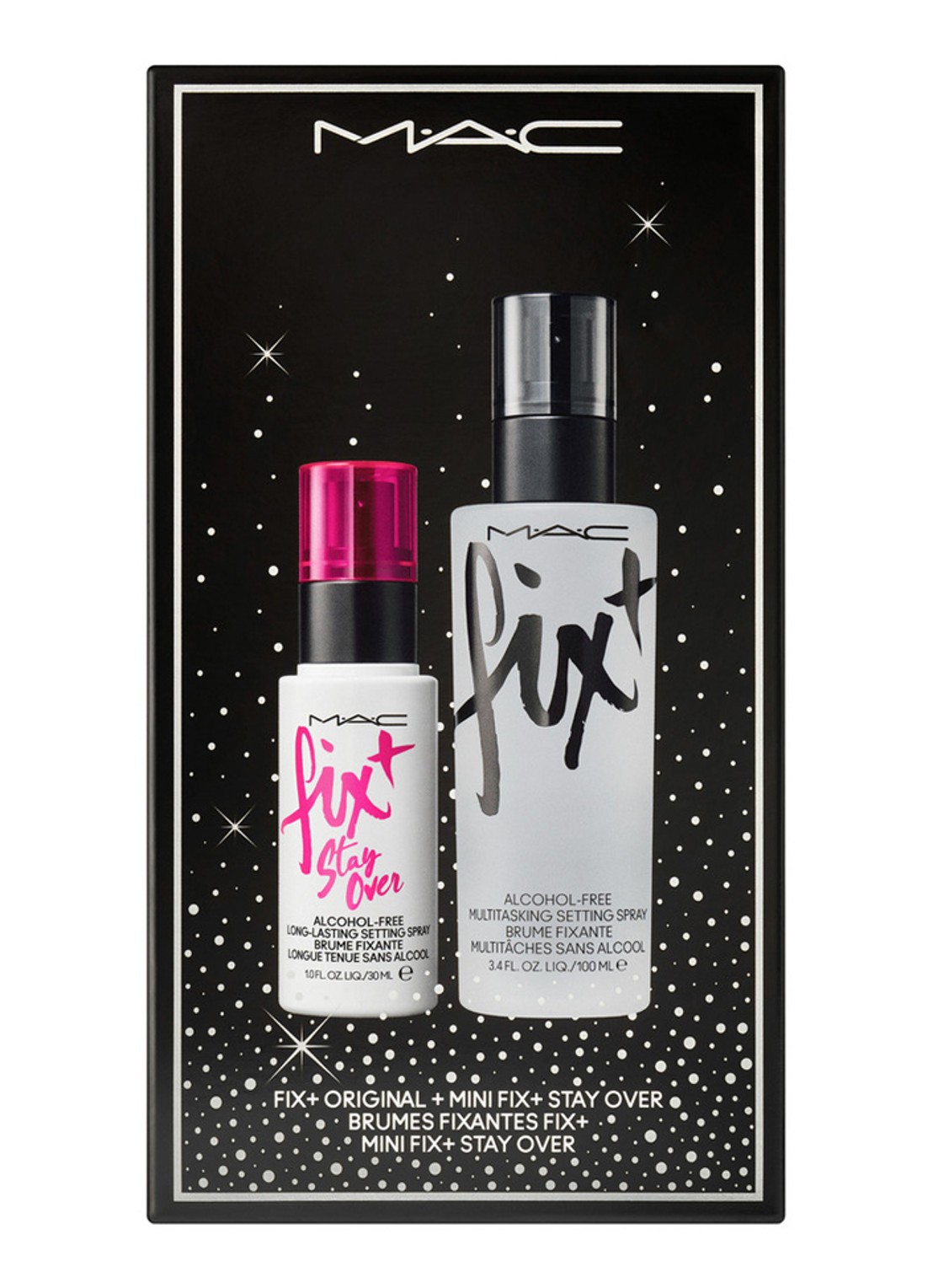 M·A·C Fix+ Original and Mini Fix+ Stay Over Limited Edition - make-up set - voorkant 2 undefined