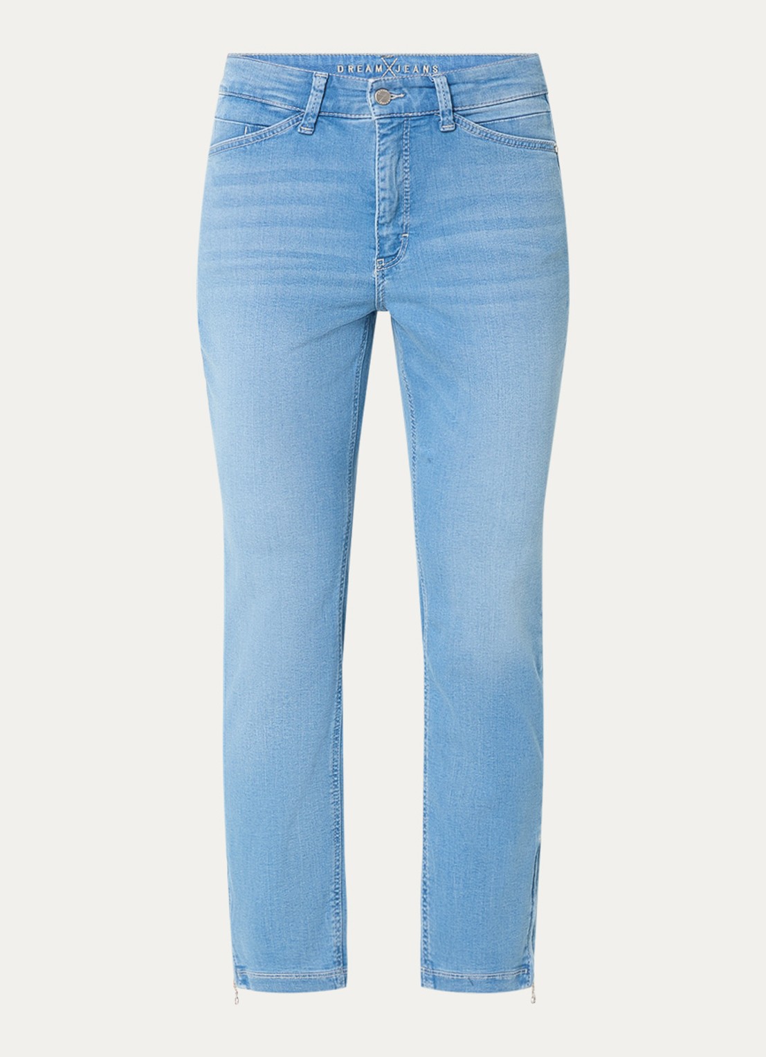 MAC Jeans Dream Chic high waist skinny jeans - voorkant indigo