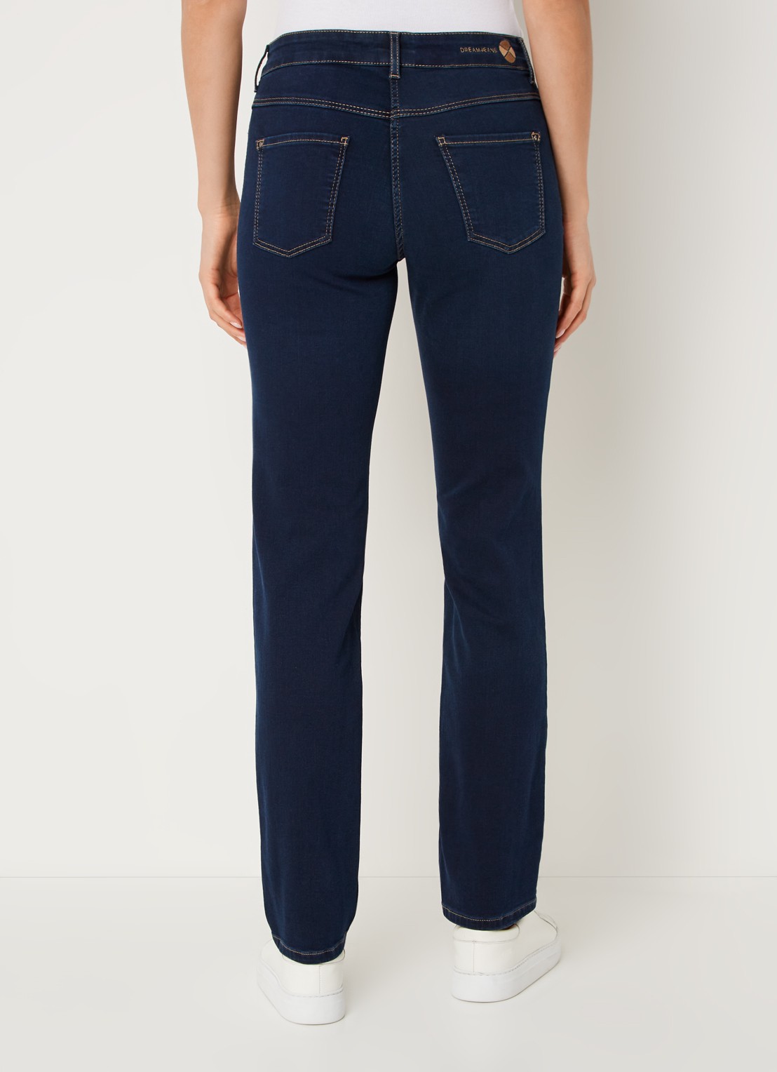 MAC Jeans Dream mid waist slim fit jeans met stretch  - achterkant jeans