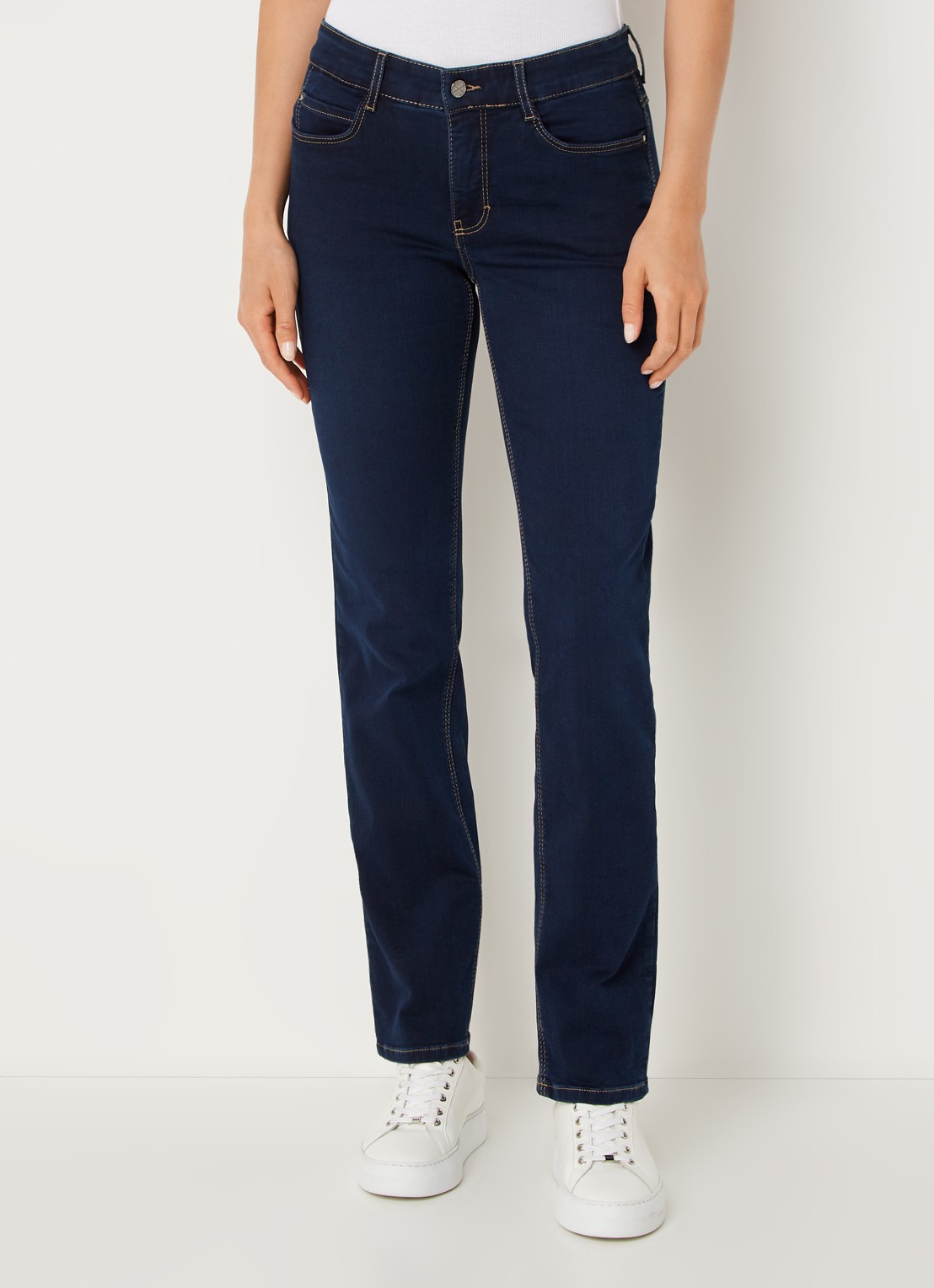 MAC Jeans Dream mid waist slim fit jeans met stretch  - detail 4 jeans