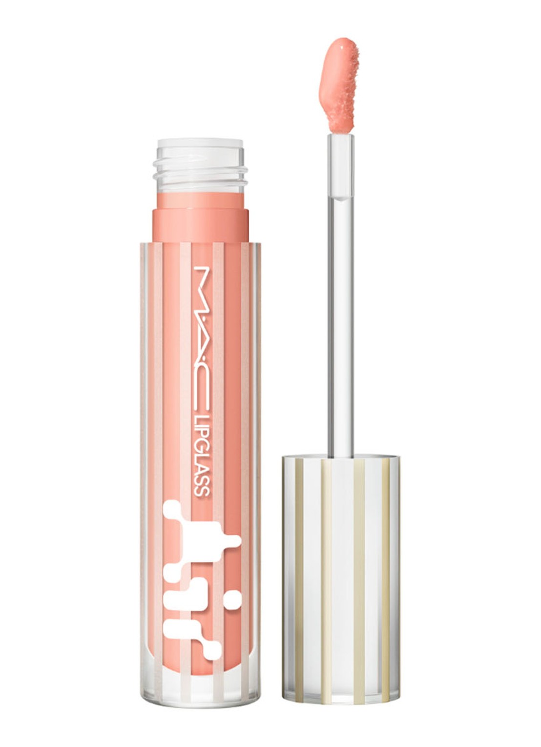 M·A·C Lipglass Air Non-Sticky Gloss - lipgloss  - voorkant behaved