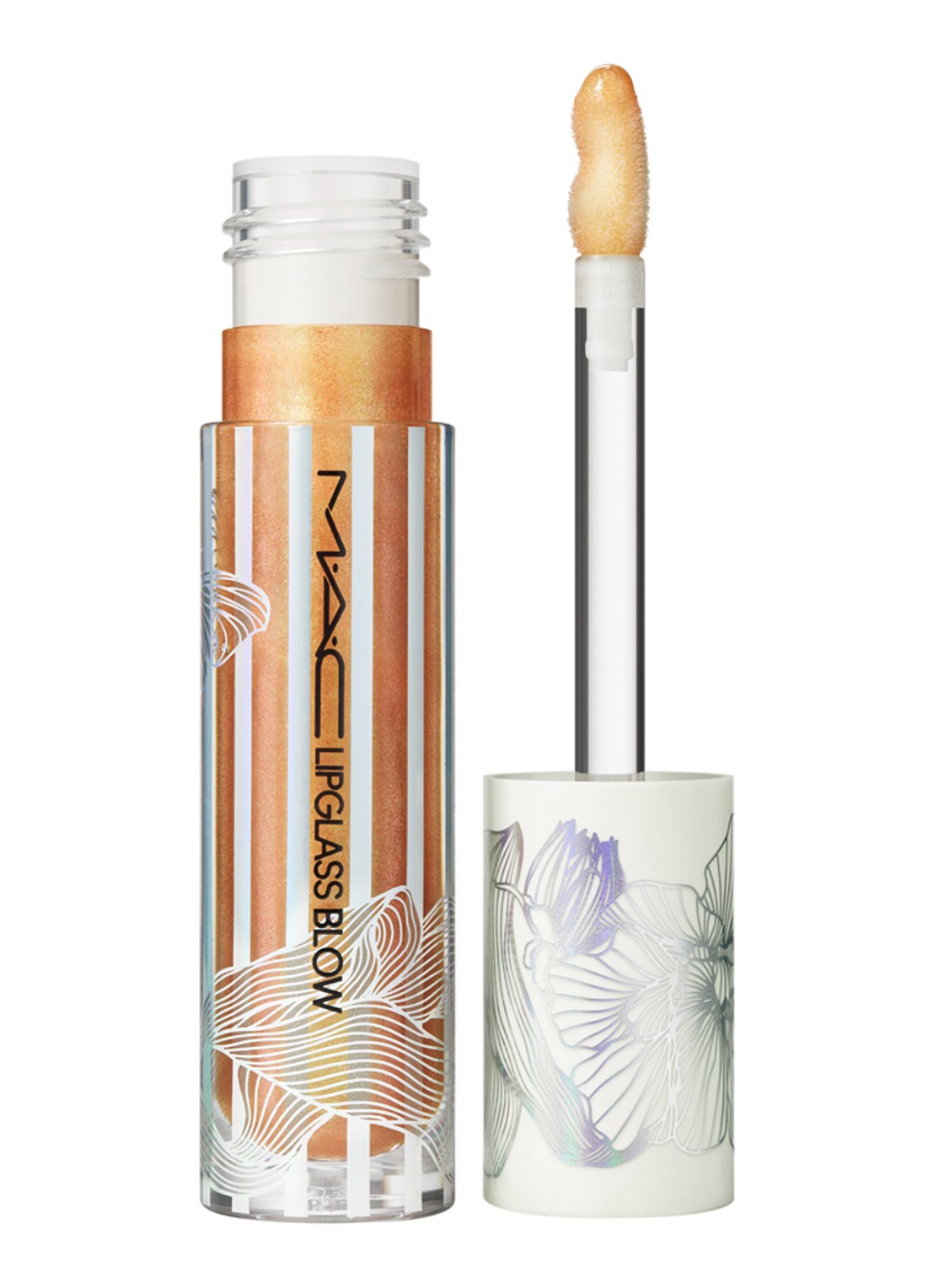 M·A·C Lipglass Blow Plumping Oil - lipolie - voorkant 6 snapdragon