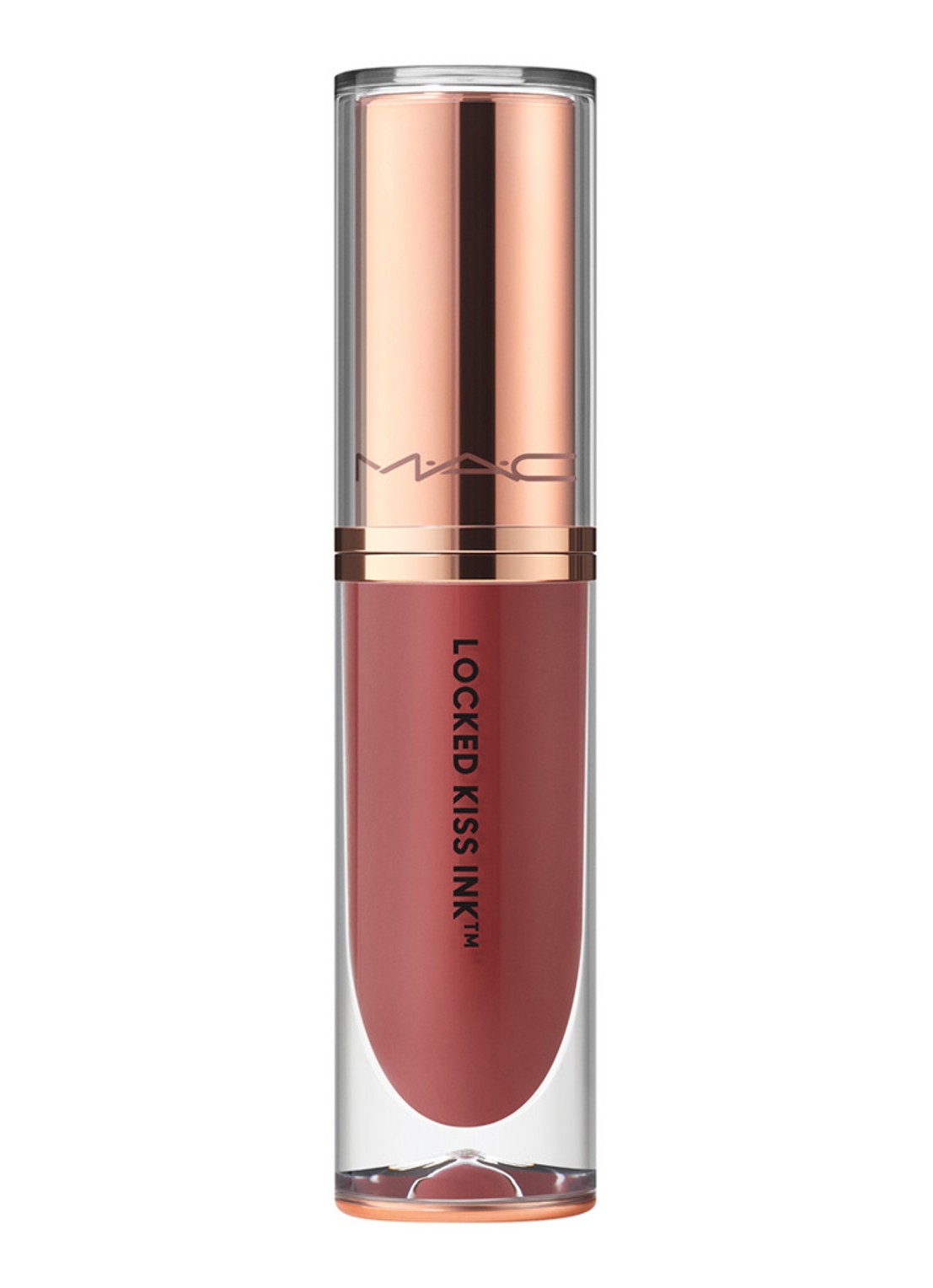 M·A·C Locked Kiss Ink - lippenstift  - voorkant bonded with teddy