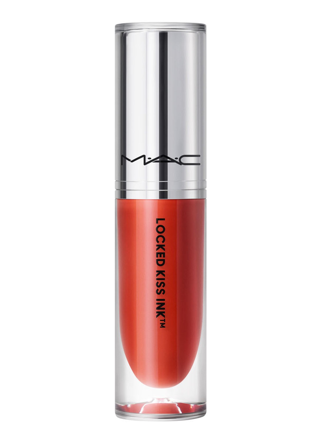 M·A·C Locked Kiss Liquid Lipcolour - vloeibare lipstick - voorkant 5 brazen