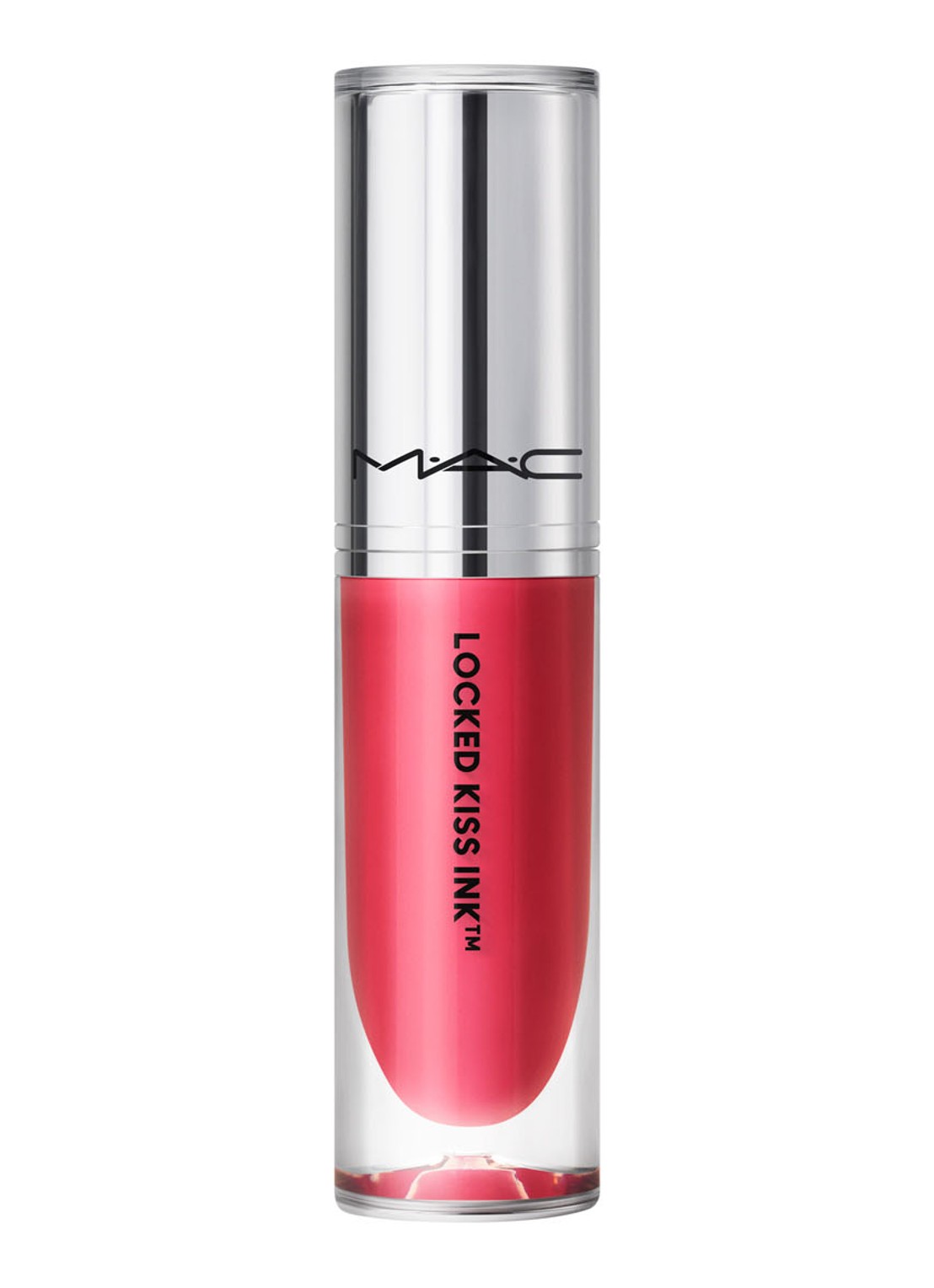 M·A·C Locked Kiss Liquid Lipcolour - vloeibare lipstick - voorkant 4 hyperbole