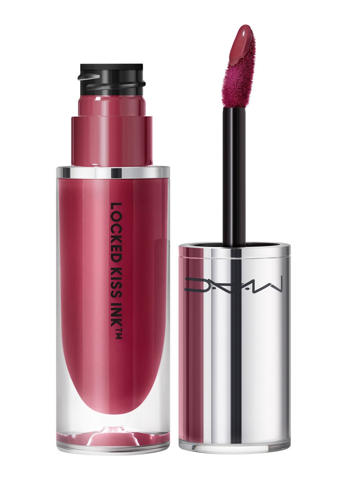 M·A·C Locked Kiss Liquid Lipcolour - vloeibare lipstick - voorkant decadence