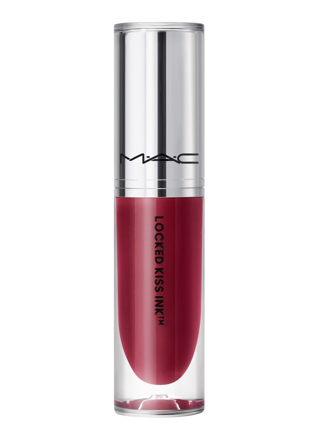 M·A·C Locked Kiss Liquid Lipcolour - vloeibare lipstick - voorkant 2 decadence