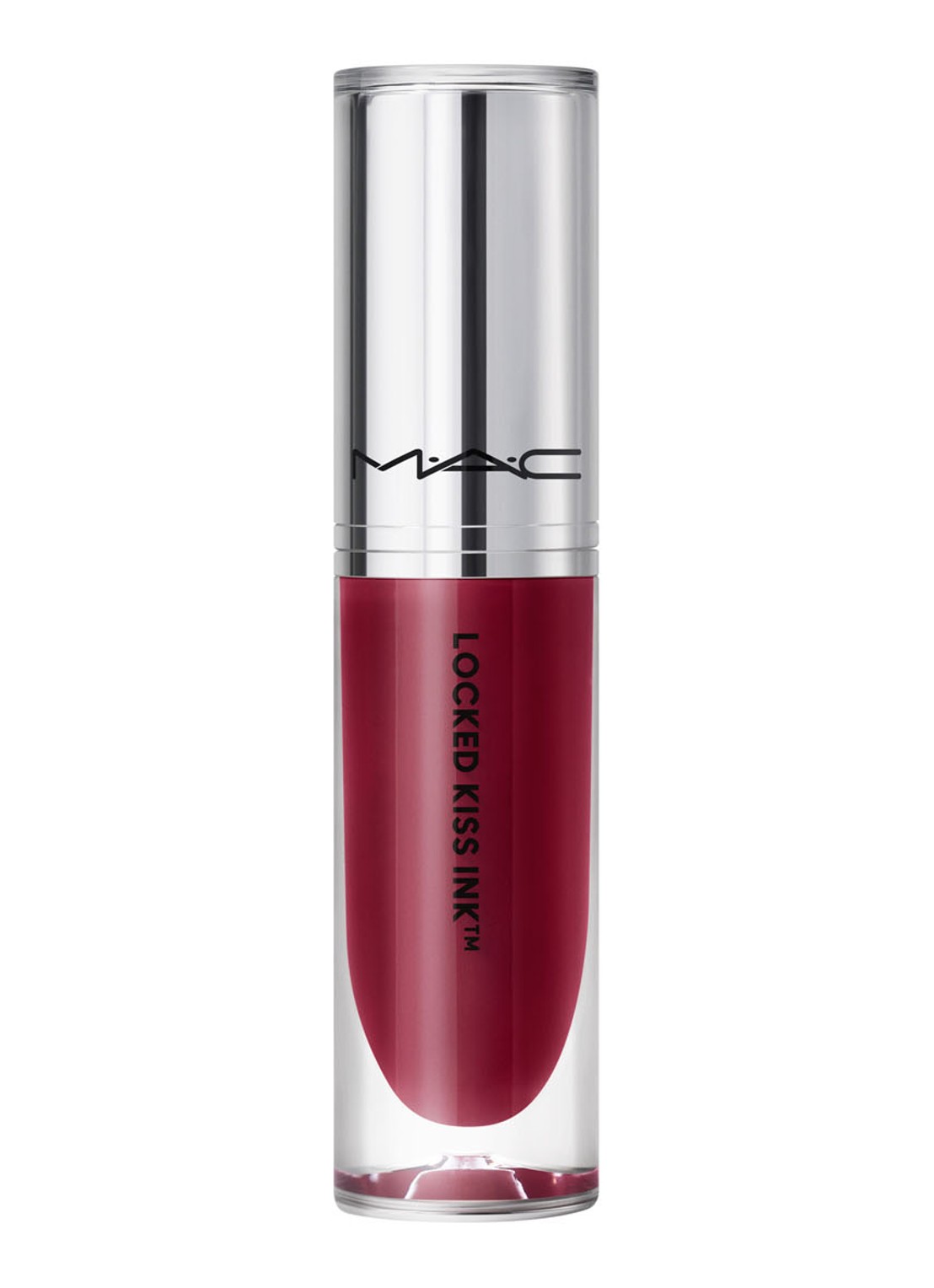 M·A·C Locked Kiss Liquid Lipcolour - vloeibare lipstick - voorkant 2 vixen
