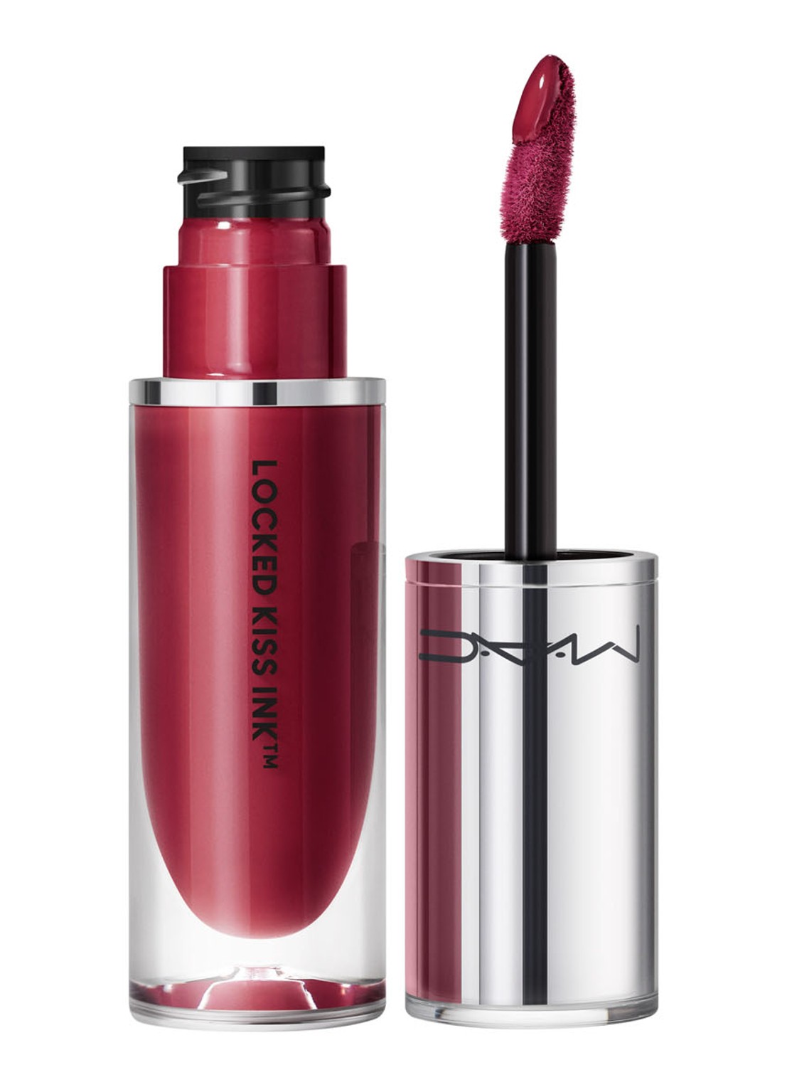 M·A·C Locked Kiss Liquid Lipcolour - vloeibare lipstick - voorkant carnivore