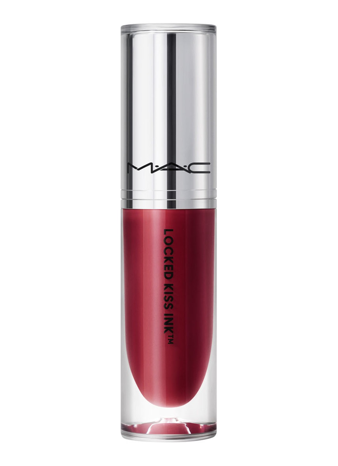 M·A·C Locked Kiss Liquid Lipcolour - vloeibare lipstick - voorkant 2 carnivore