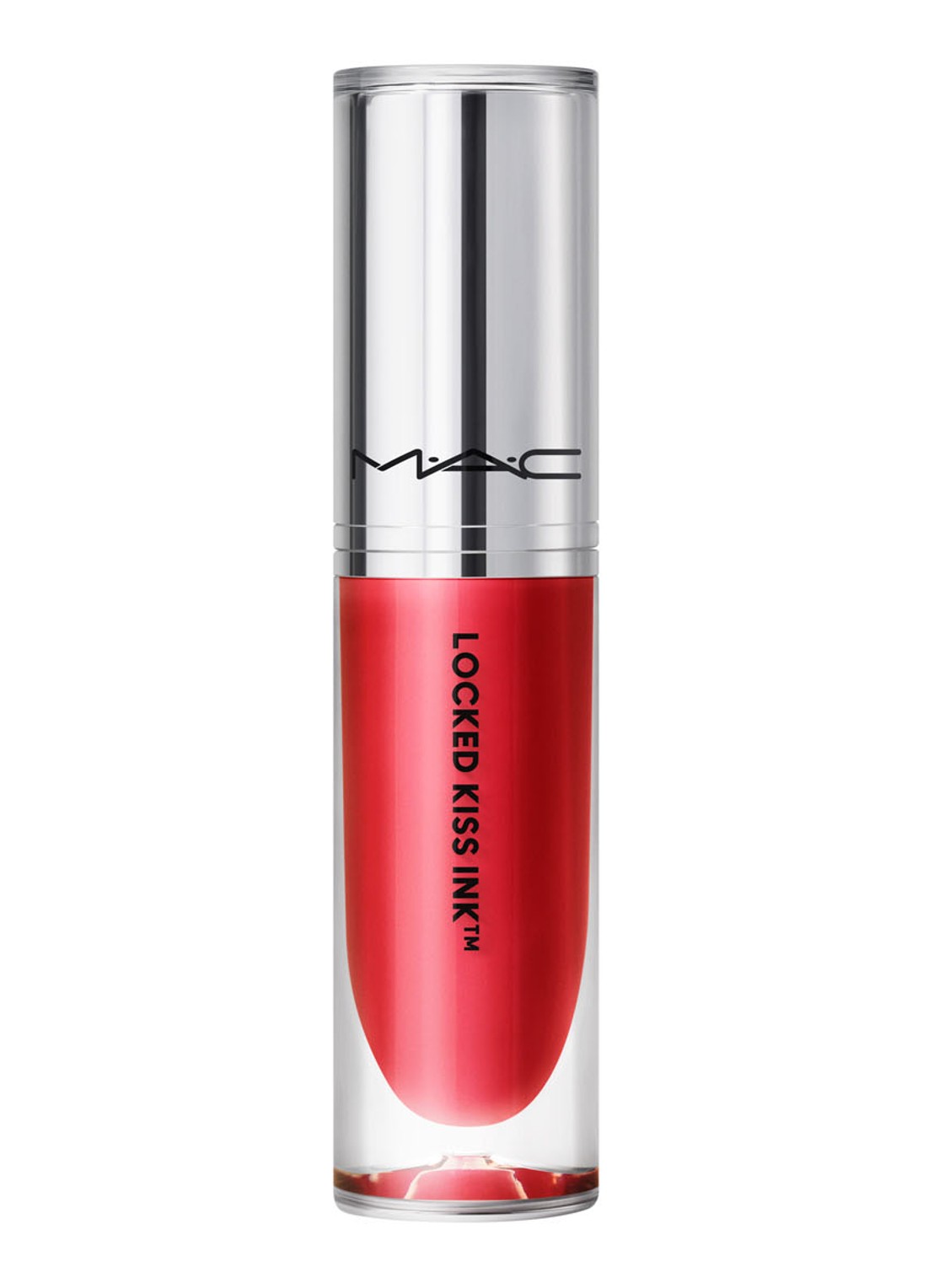 M·A·C Locked Kiss Liquid Lipcolour - vloeibare lipstick - voorkant 2 ruby true