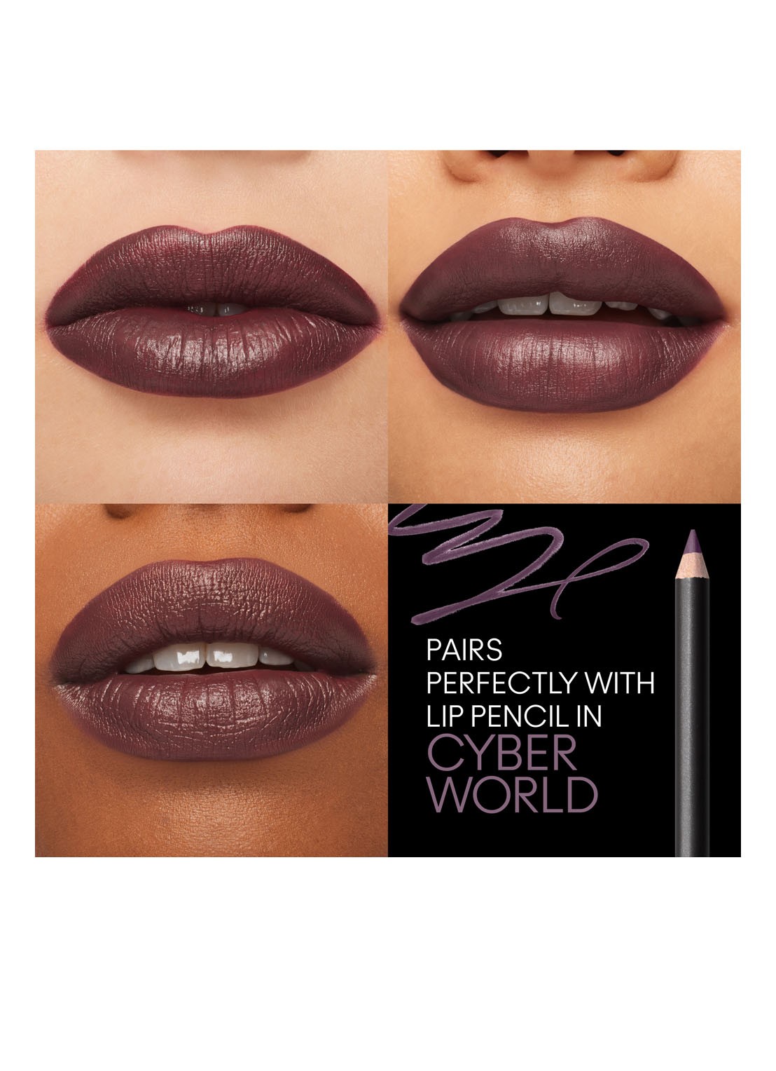 M·A·C Macximal Matte Lipstick - detail 2 95 smoked purple