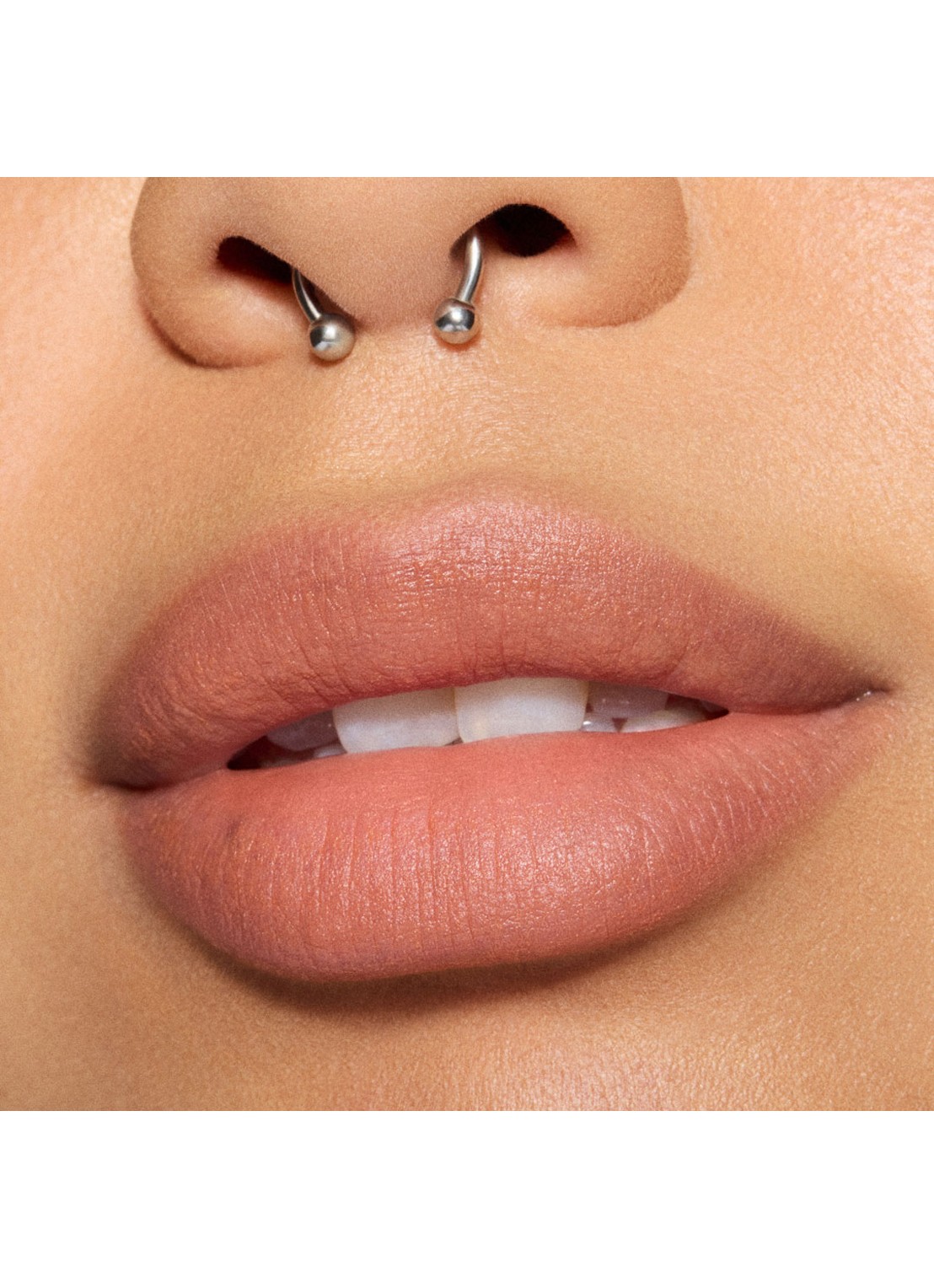 M·A·C Powder Kiss Lip + Cheek Mousse - lipstick - detail 4 warm hug
