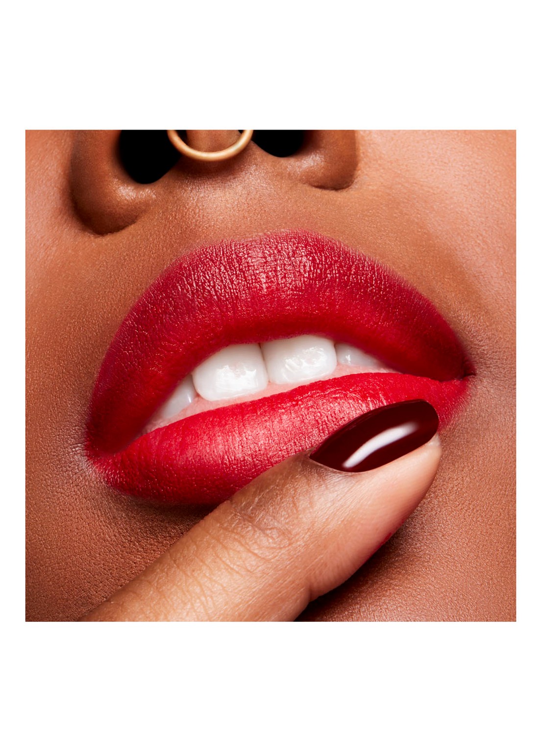 M·A·C Powder Kiss Velvet Blur Slim Stick - lipstick - detail 4 ruby new