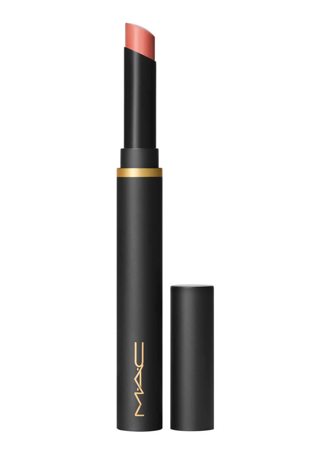 M·A·C Powder Kiss Velvet Blur Slim Stick - lipstick - voorkant 6 mull it over