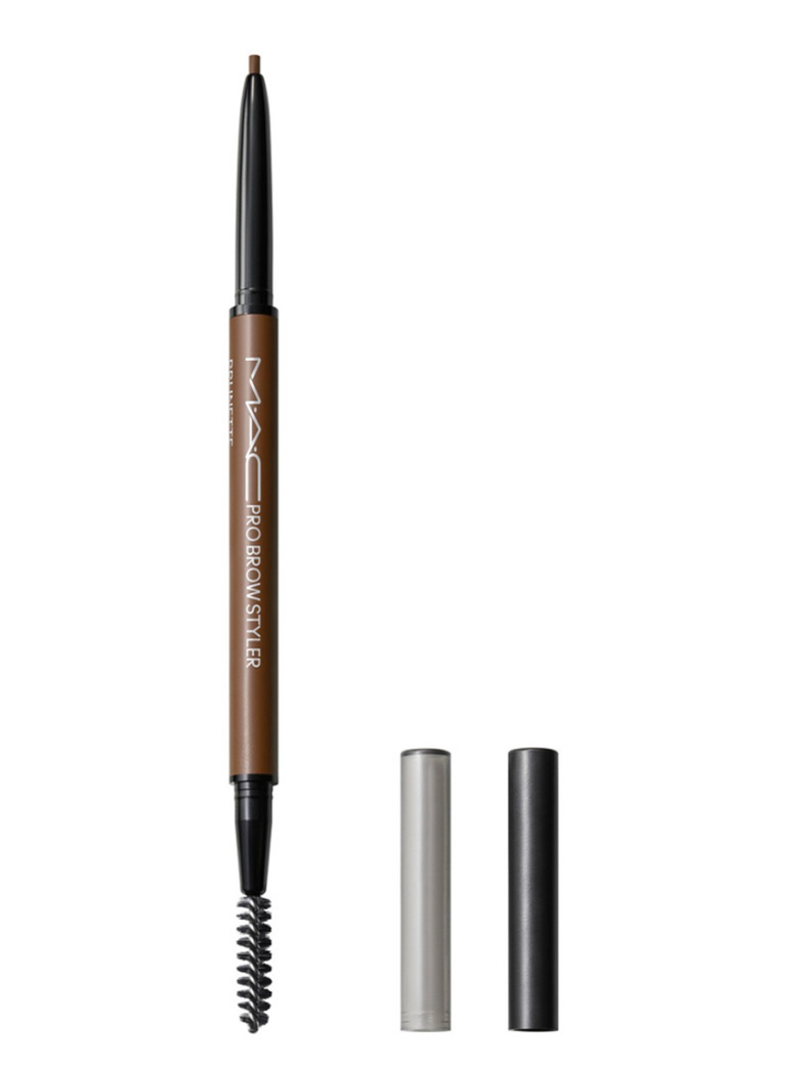 M·A·C Pro Brow Styler - wenkbrauwpotlood met borsteltje - voorkant brunette