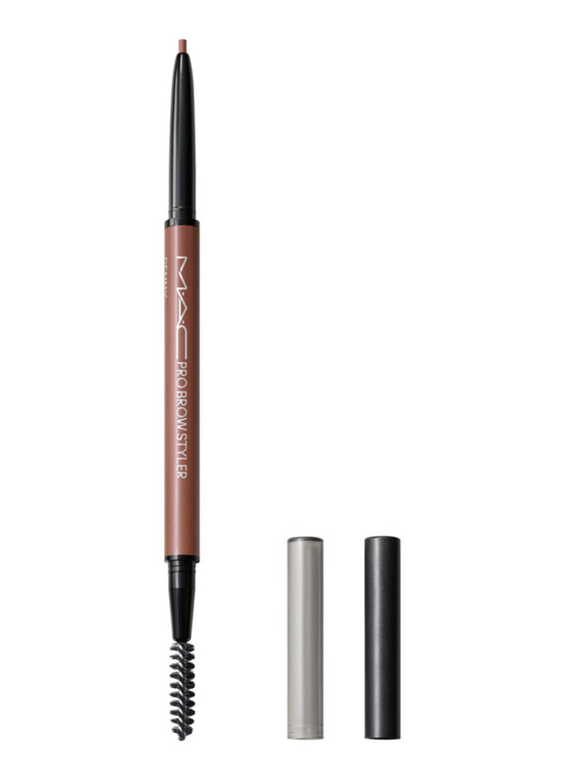 M·A·C Pro Brow Styler - wenkbrauwpotlood met borsteltje - voorkant 5 penny