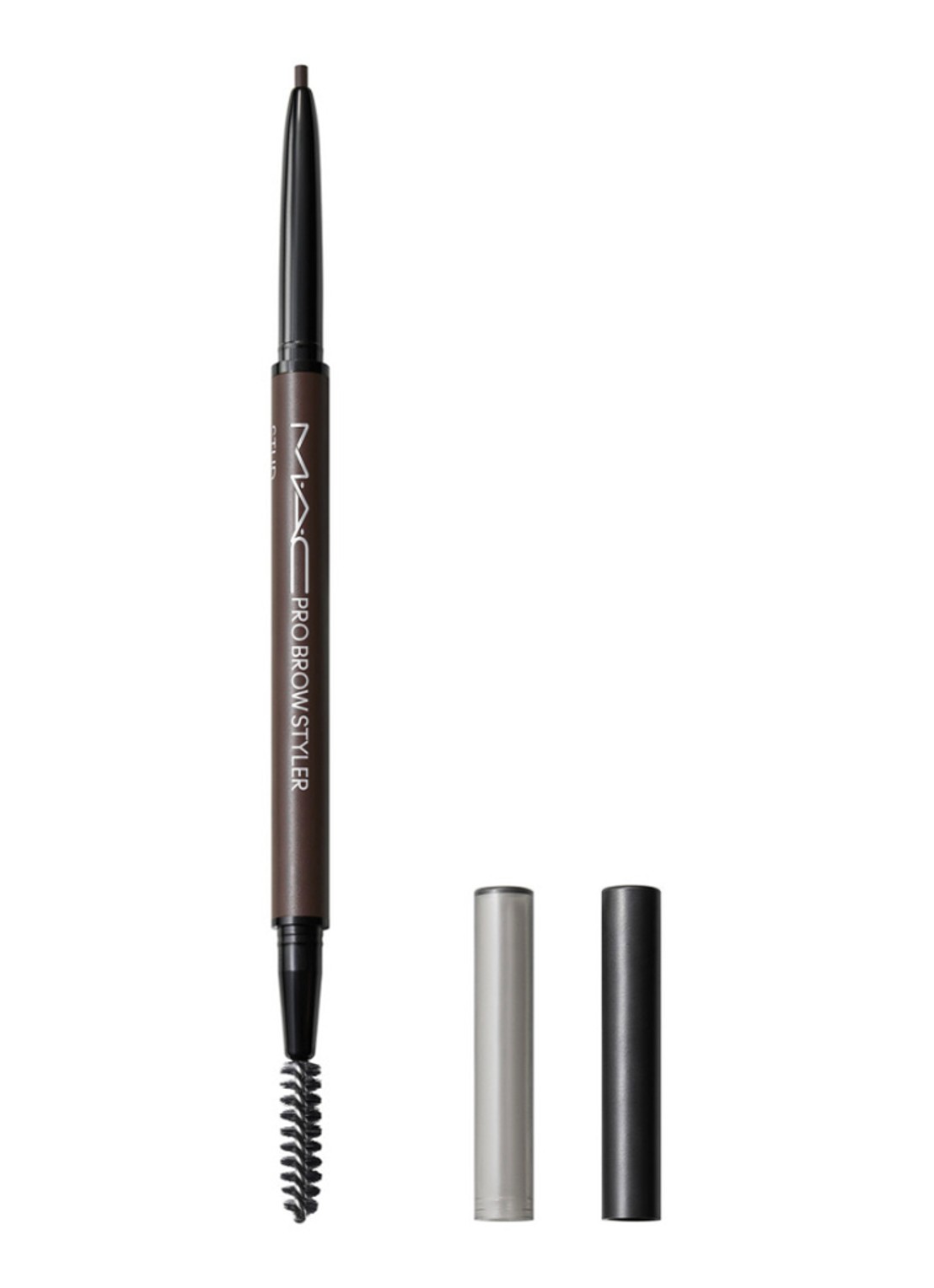 M·A·C Pro Brow Styler - wenkbrauwpotlood met borsteltje - voorkant 5 stud