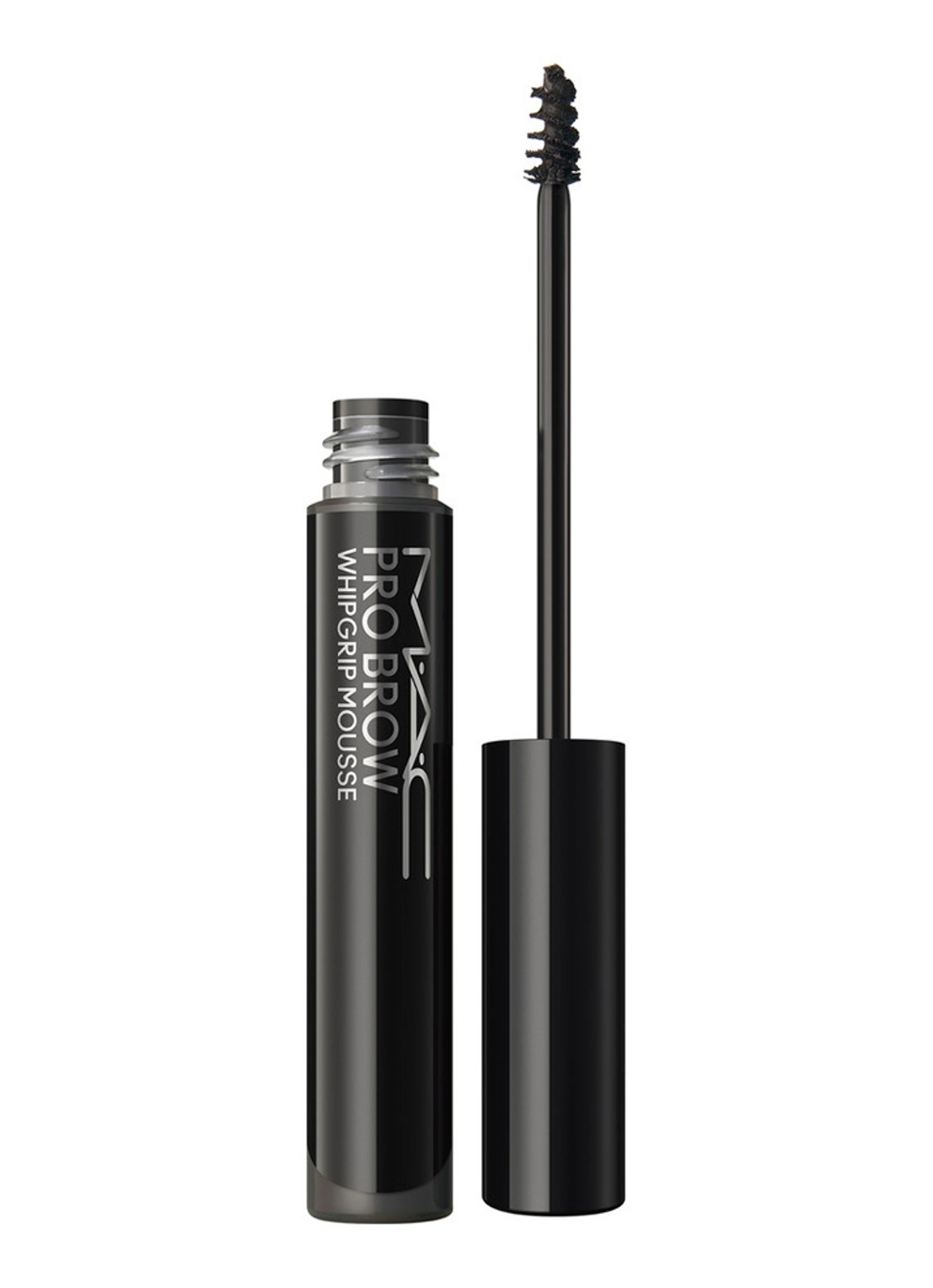 M·A·C Pro Brow Whipgrip Mousse Eyebrow Setting Gel - wenkbrauwgel  - voorkant 5 onyx