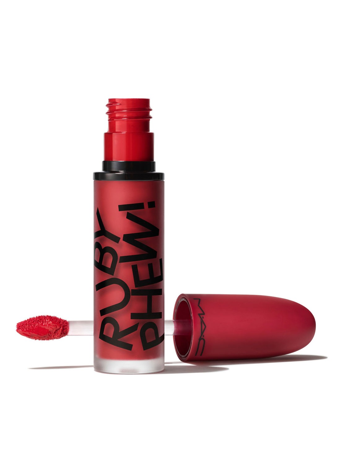 M·A·C Retro Matte Liquid Lipcolour - lipstick - voorkant ruby phew!