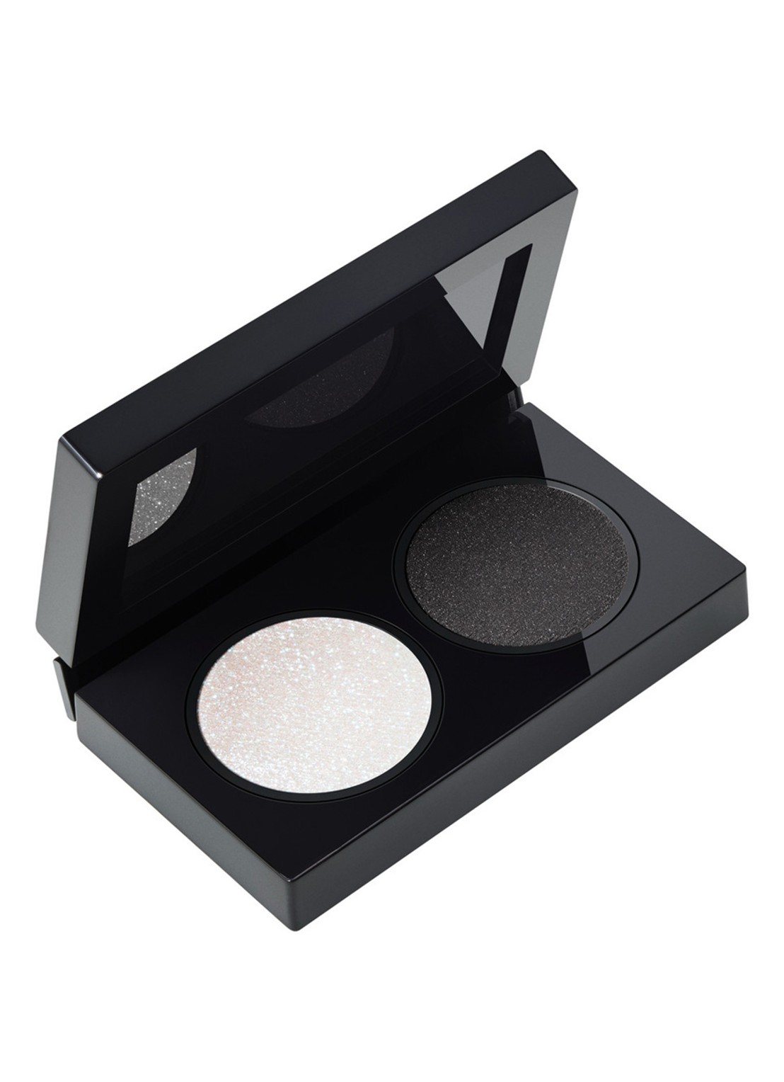 M·A·C Smoke + Ice Eye Shadow Duo - Limited Edition set  - voorkant smoke,sequins