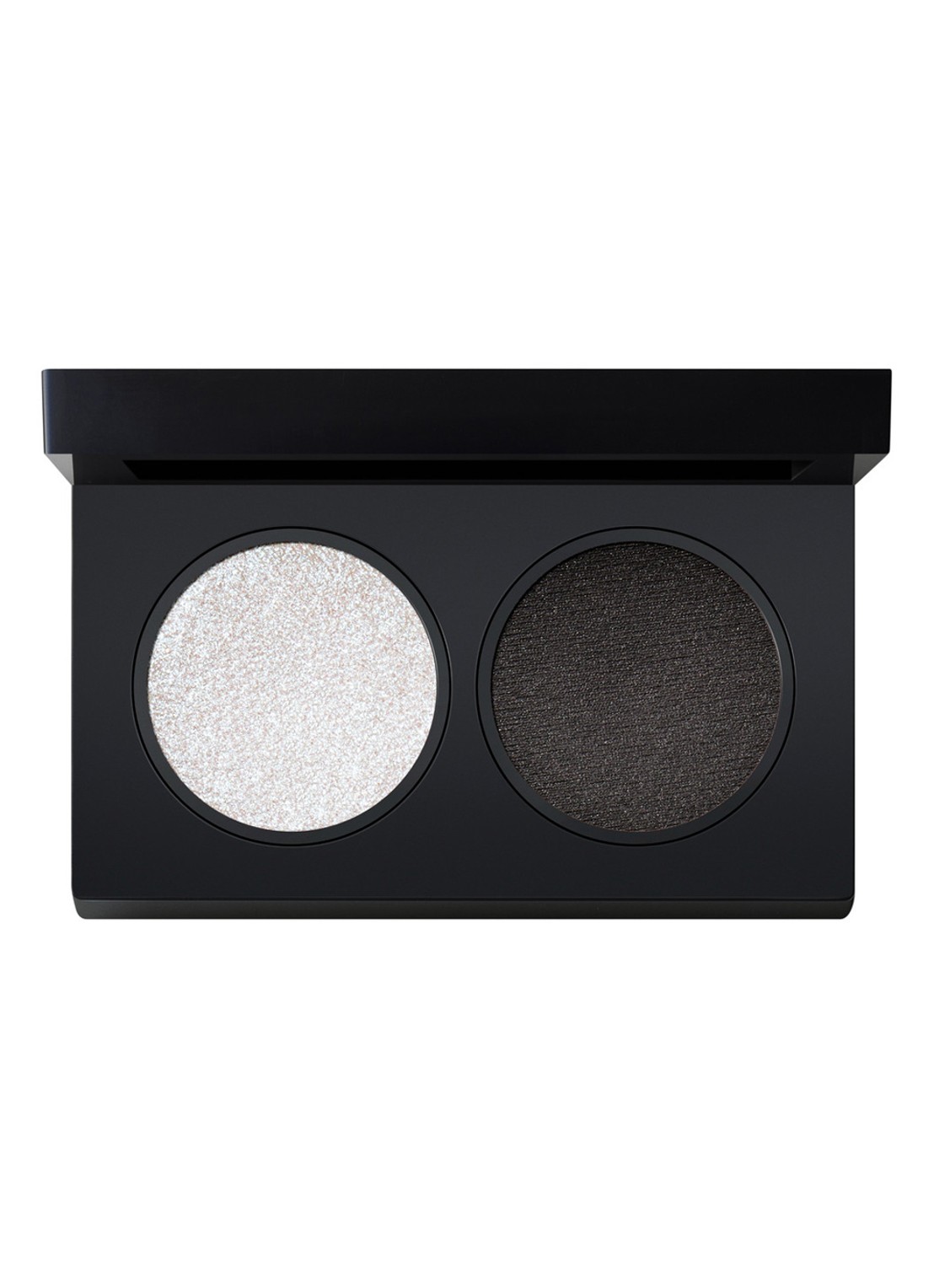 M·A·C Smoke + Ice Eye Shadow Duo - Limited Edition set  - voorkant 2 smoke,sequins