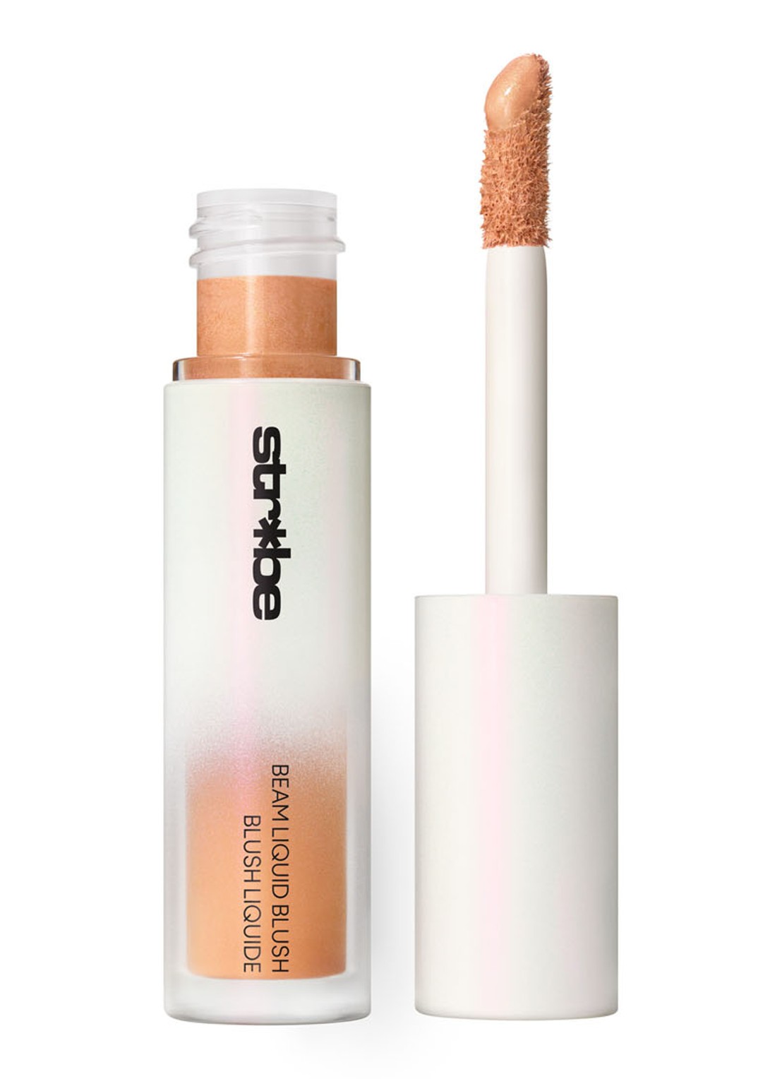 M·A·C Strobe Beam Liquid Blush - vloeibare blush - voorkant 3 02 starlite