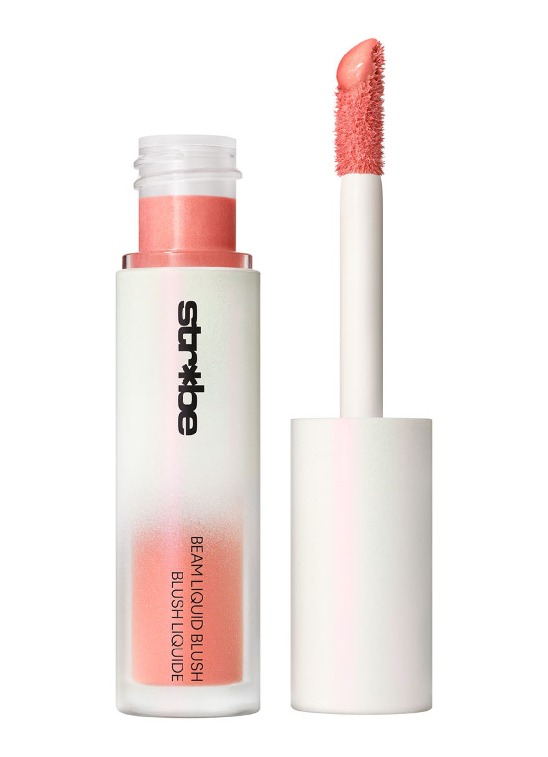 M·A·C Strobe Beam Liquid Blush - vloeibare blush - voorkant 3 03 ice gleam