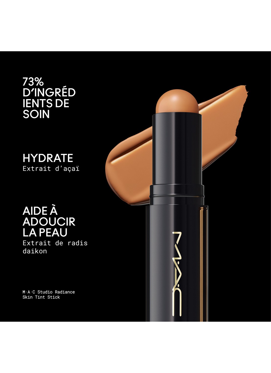 M·A·C Studio Radiance Skin Tint Stick - getinte foundation stick - detail 6 deep 1