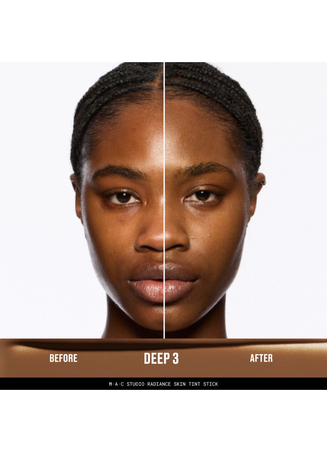 M·A·C Studio Radiance Skin Tint Stick - getinte foundation stick - detail 4 deep 3