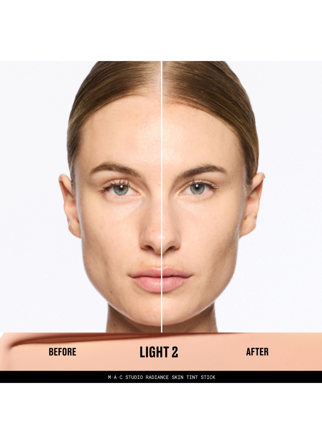 M·A·C Studio Radiance Skin Tint Stick - getinte foundation stick - detail 2 light 2