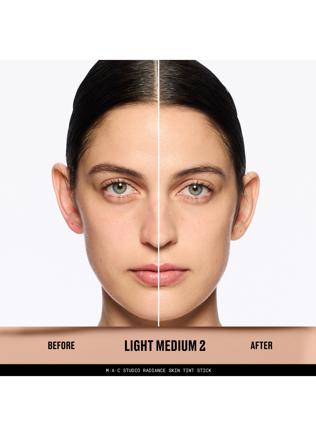 M·A·C Studio Radiance Skin Tint Stick - getinte foundation stick - detail 4 light medium 2