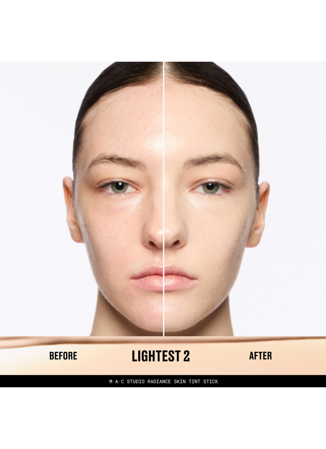 M·A·C Studio Radiance Skin Tint Stick - getinte foundation stick - detail 2 lightest 2