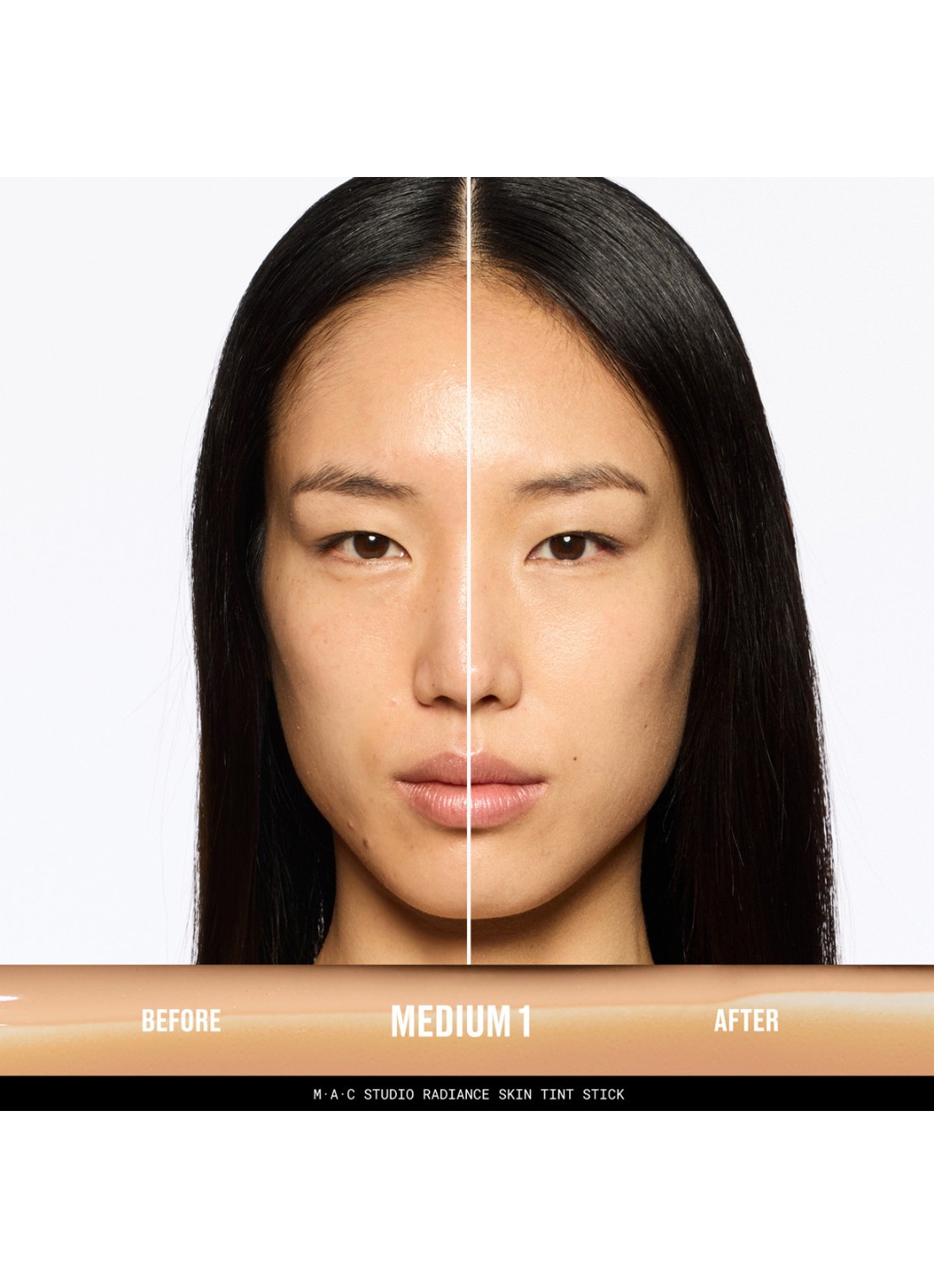 M·A·C Studio Radiance Skin Tint Stick - getinte foundation stick - detail 2 medium 1