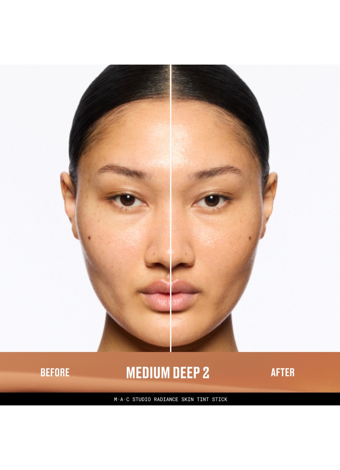 M·A·C Studio Radiance Skin Tint Stick - getinte foundation stick - detail 2 medium deep 2