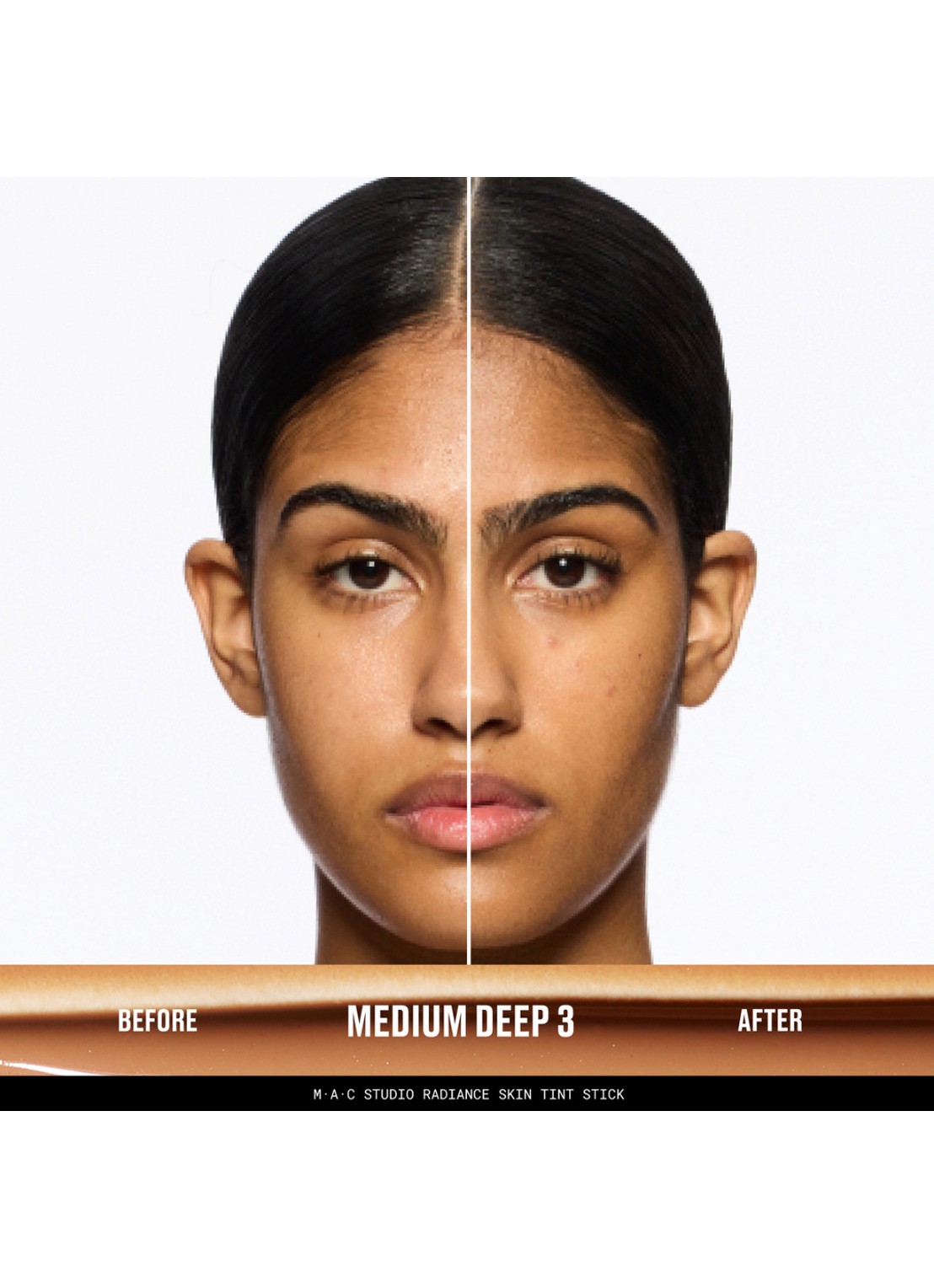 M·A·C Studio Radiance Skin Tint Stick - getinte foundation stick - detail 2 medium deep 3