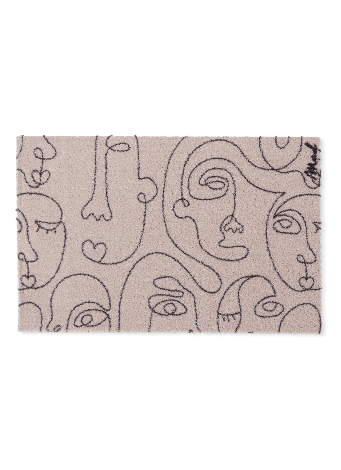 Mad About Mats Alexander deurmat 50 x 75 cm - voorkant beige