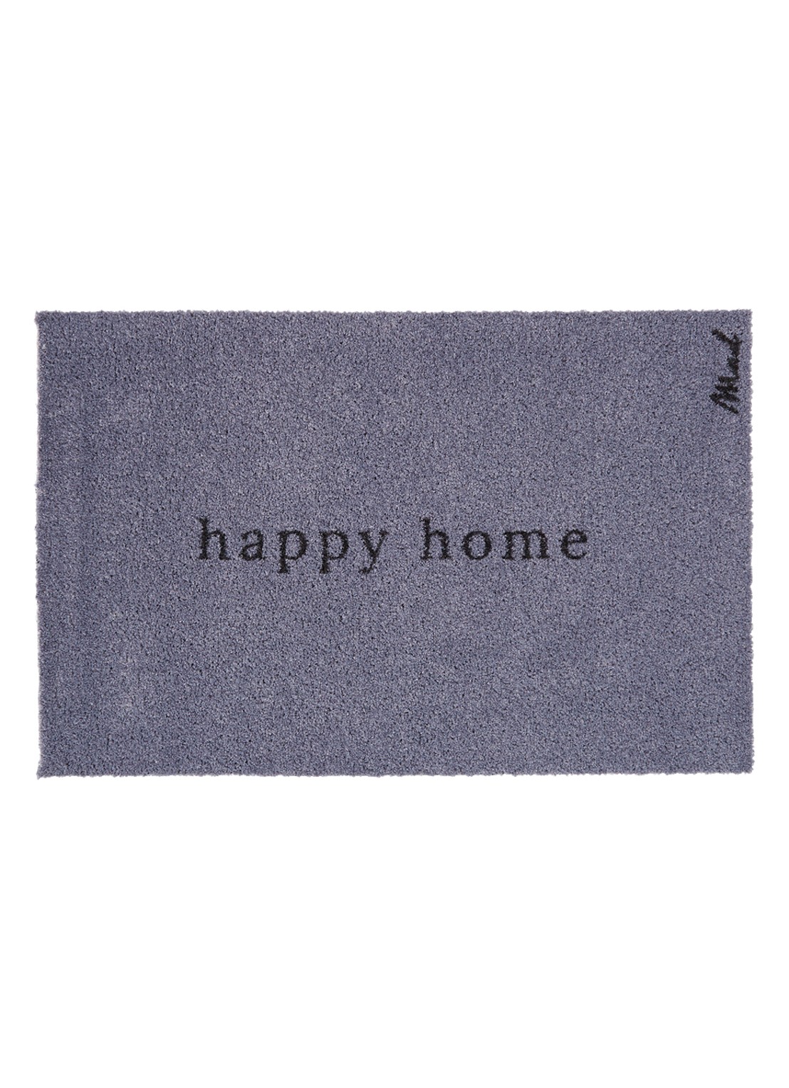 Mad About Mats Ali universele mat 50 x 75 cm - voorkant 2 blauwgrijs