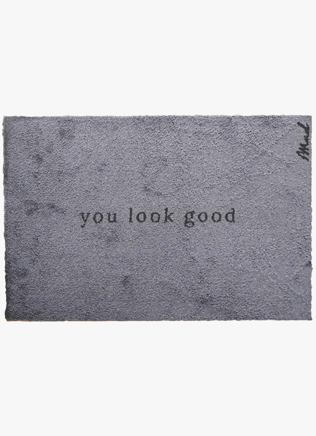 Mad About Mats Alice universele mat 50 x 75 cm - voorkant 2 grijs