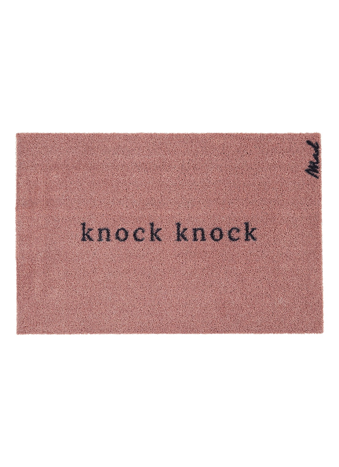 Mad About Mats Amira universele mat 50 x 75 cm - voorkant zalmroze