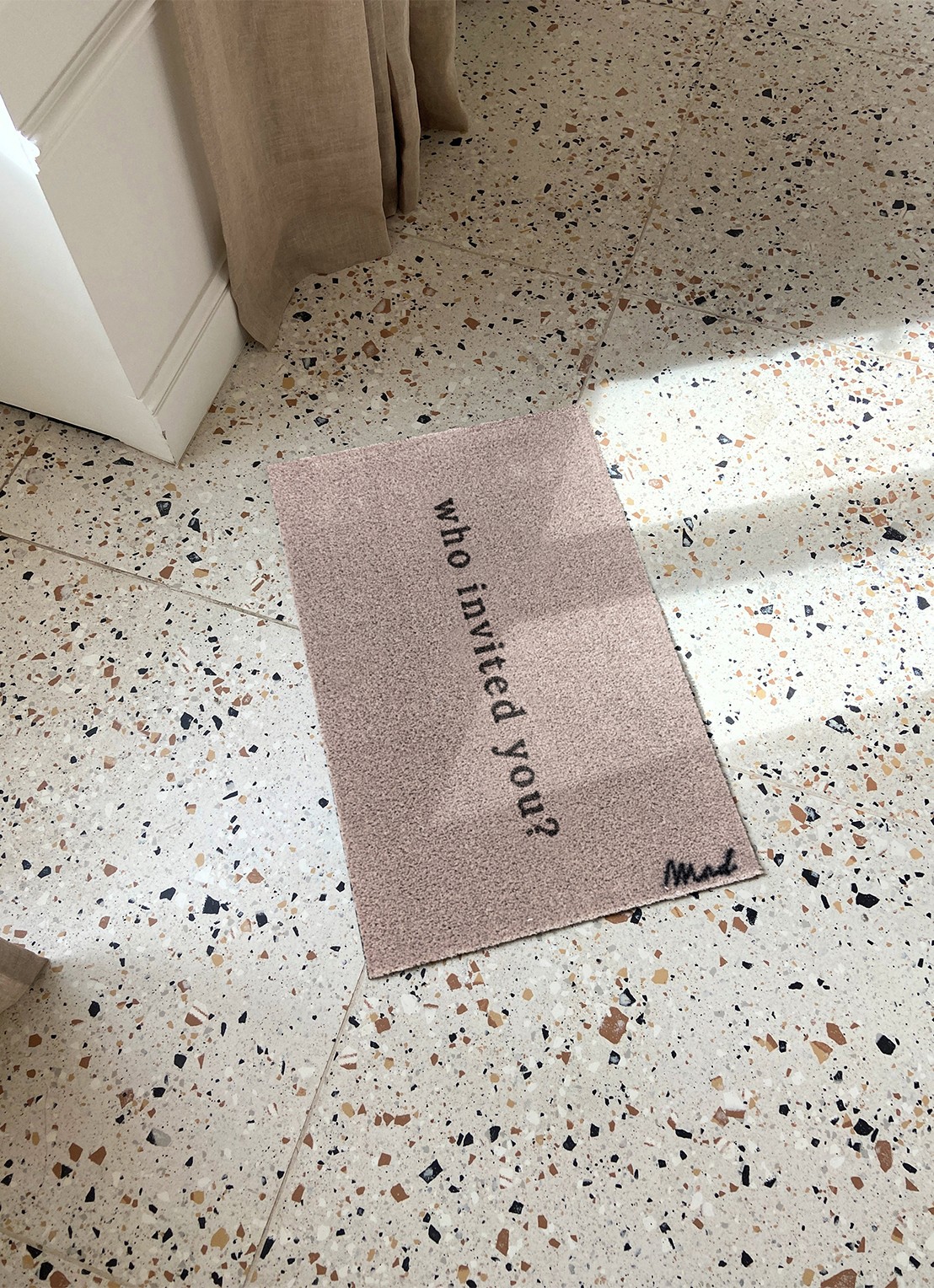 Mad About Mats Andy universele mat 50 x 75 cm - voorkant 2 beige