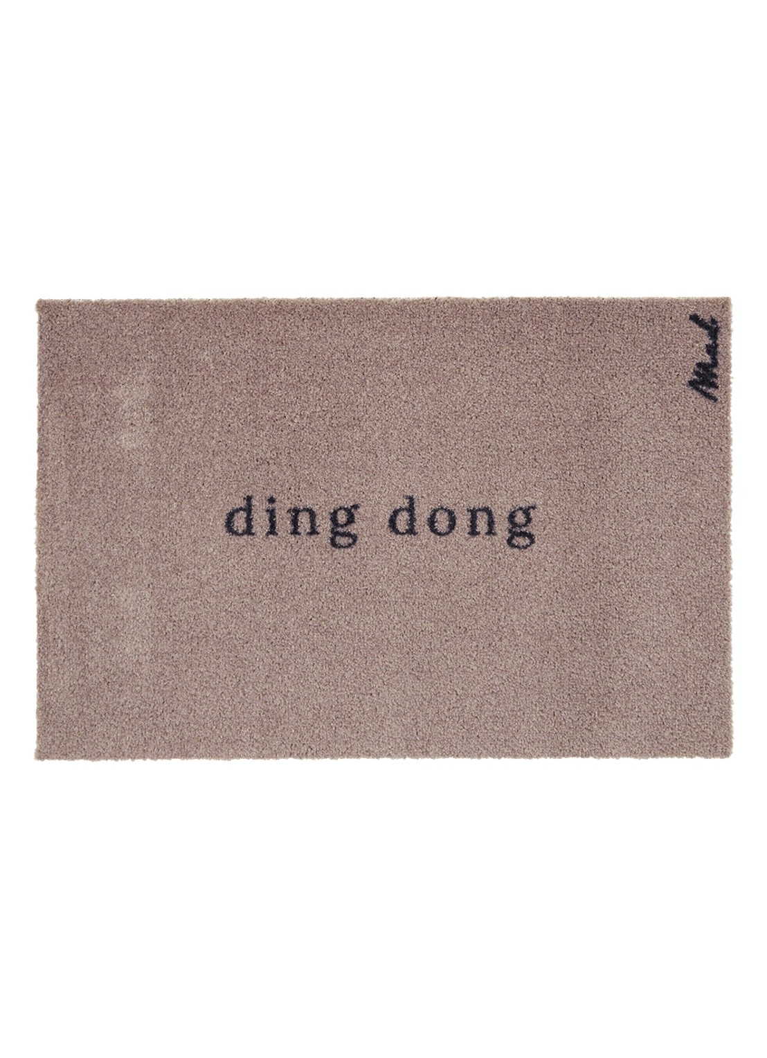 Mad About Mats Anna universele mat 50 x 75 cm - voorkant 2 lichtbruin