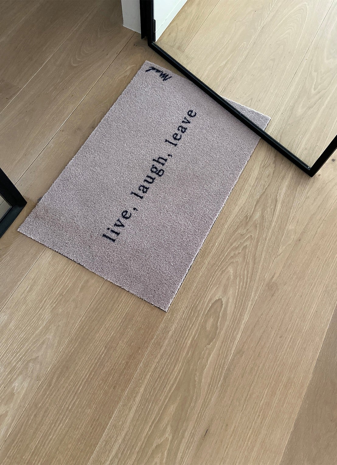 Mad About Mats Axel universele mat 50 x 75 cm - voorkant 2 beige